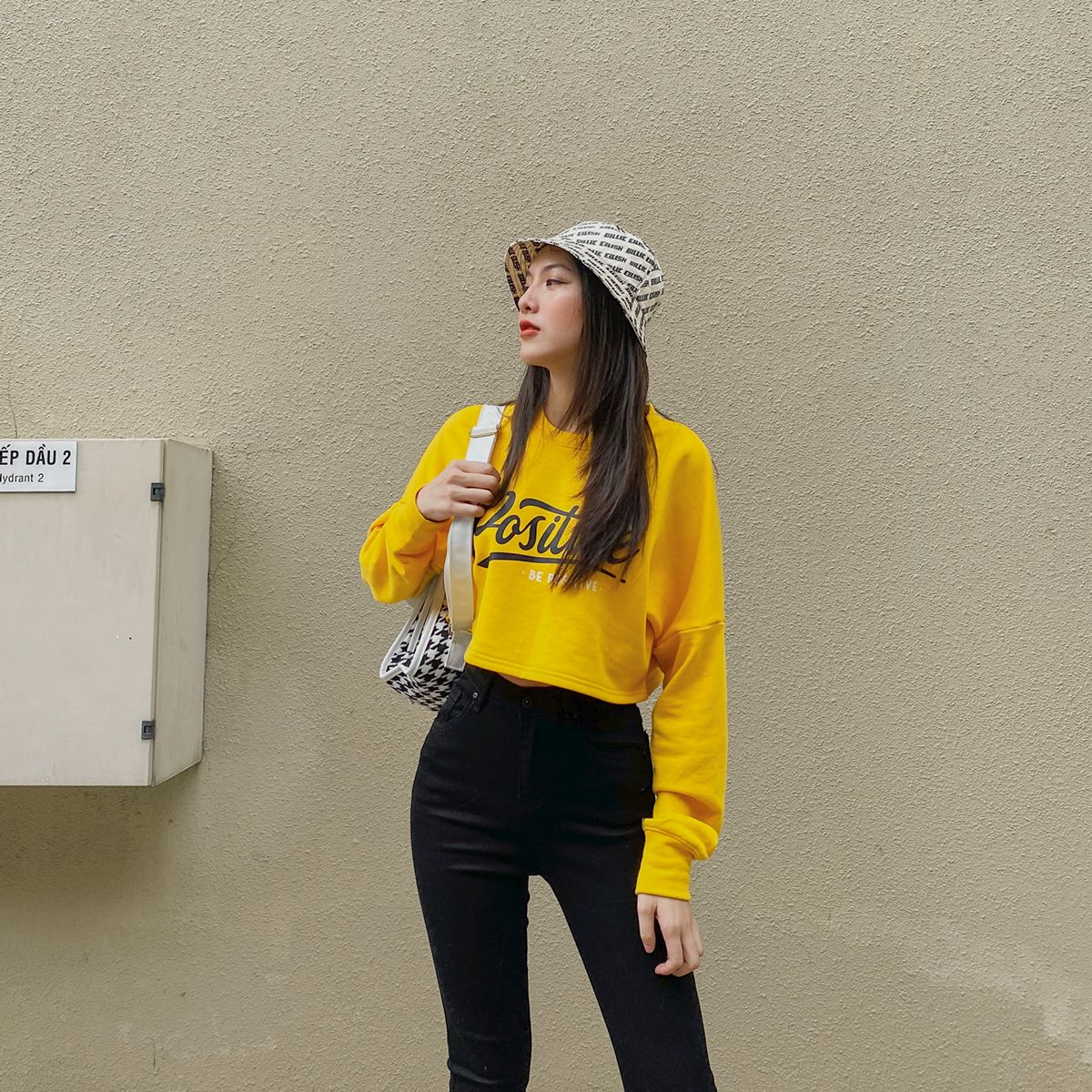 Positive Tshirt Croptop