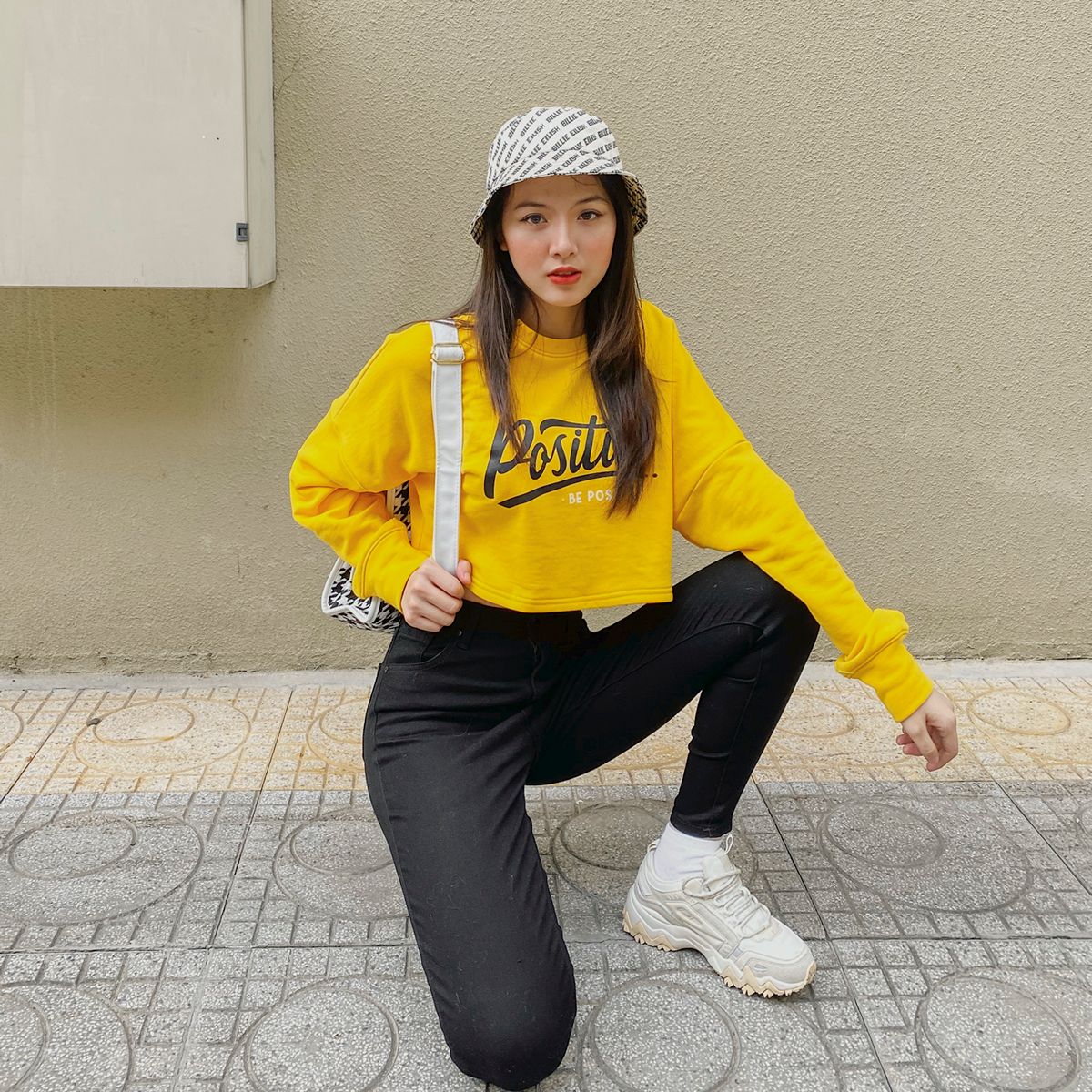 Positive Tshirt Croptop