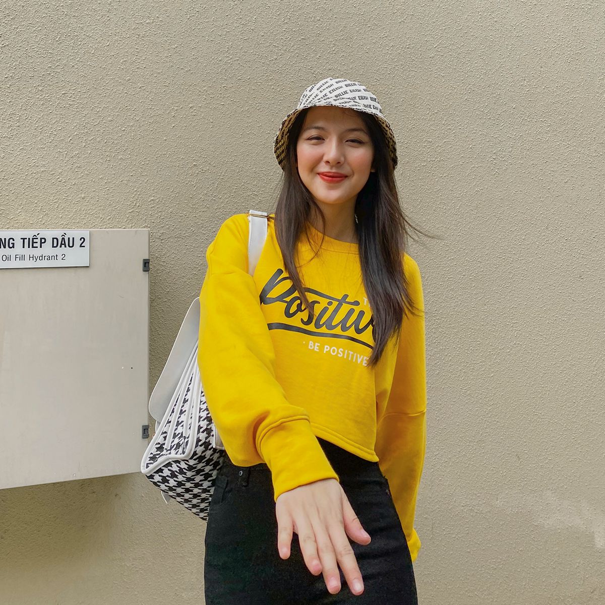 Positive Tshirt Croptop