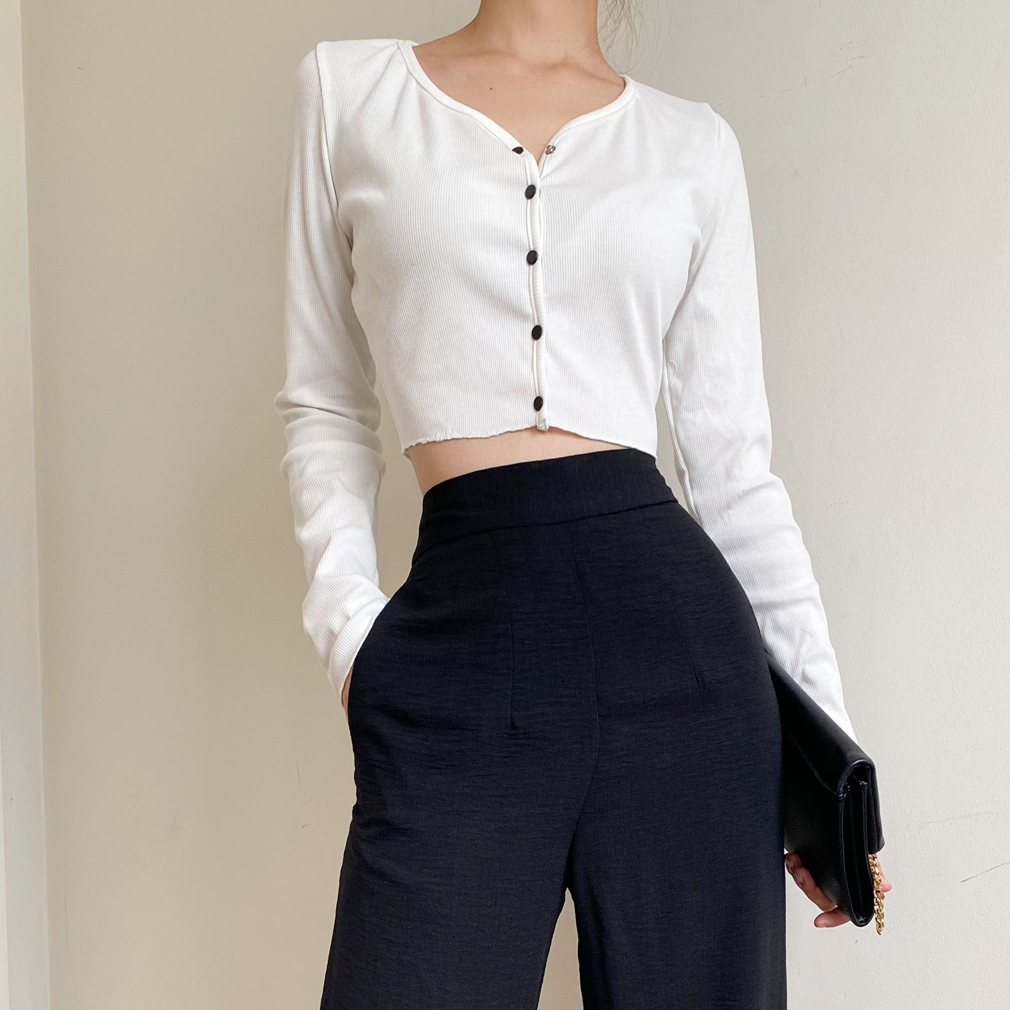Buttons T shirt