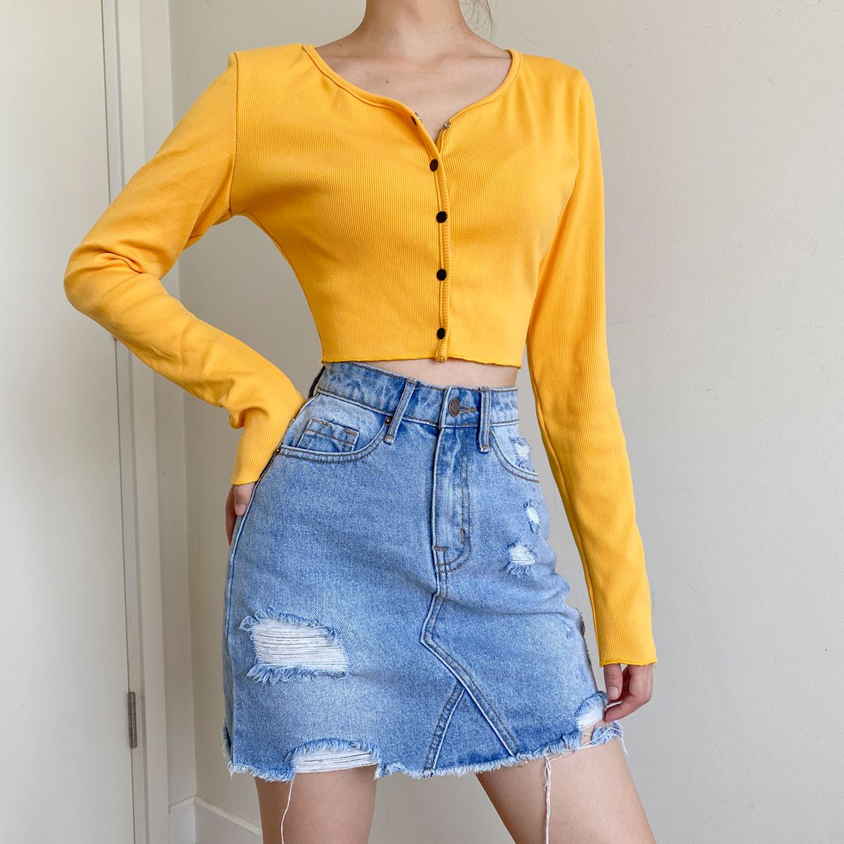 Buttons T shirt