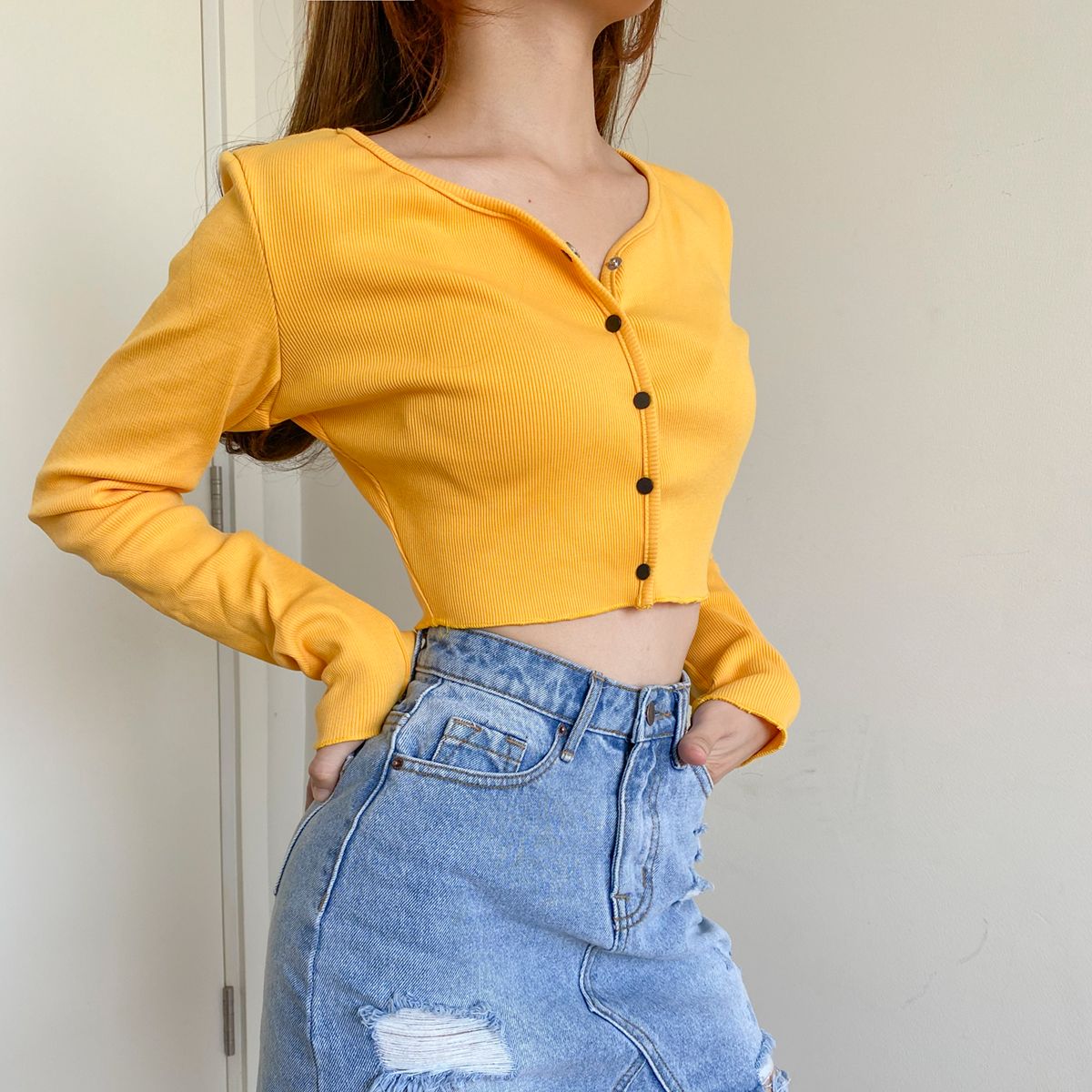 Buttons T shirt