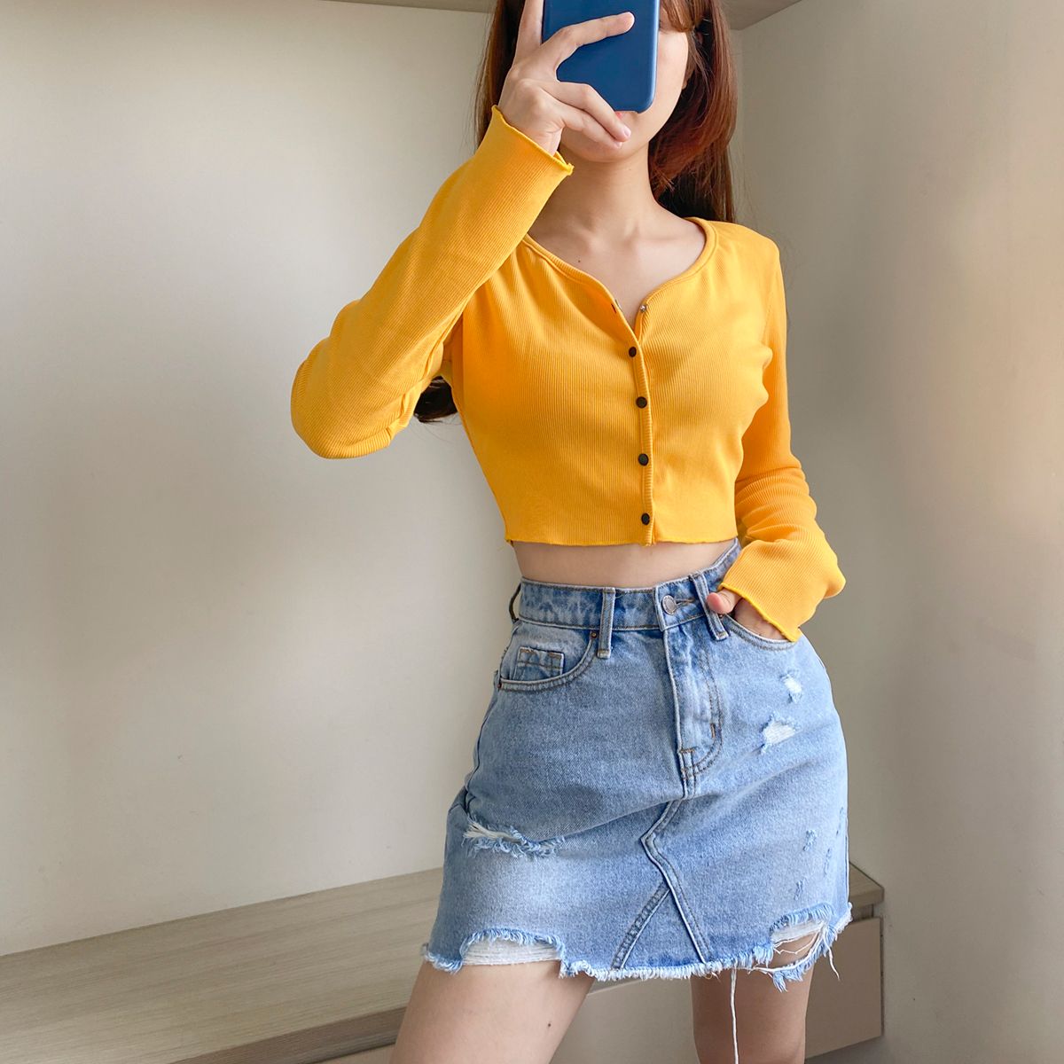 Buttons T shirt