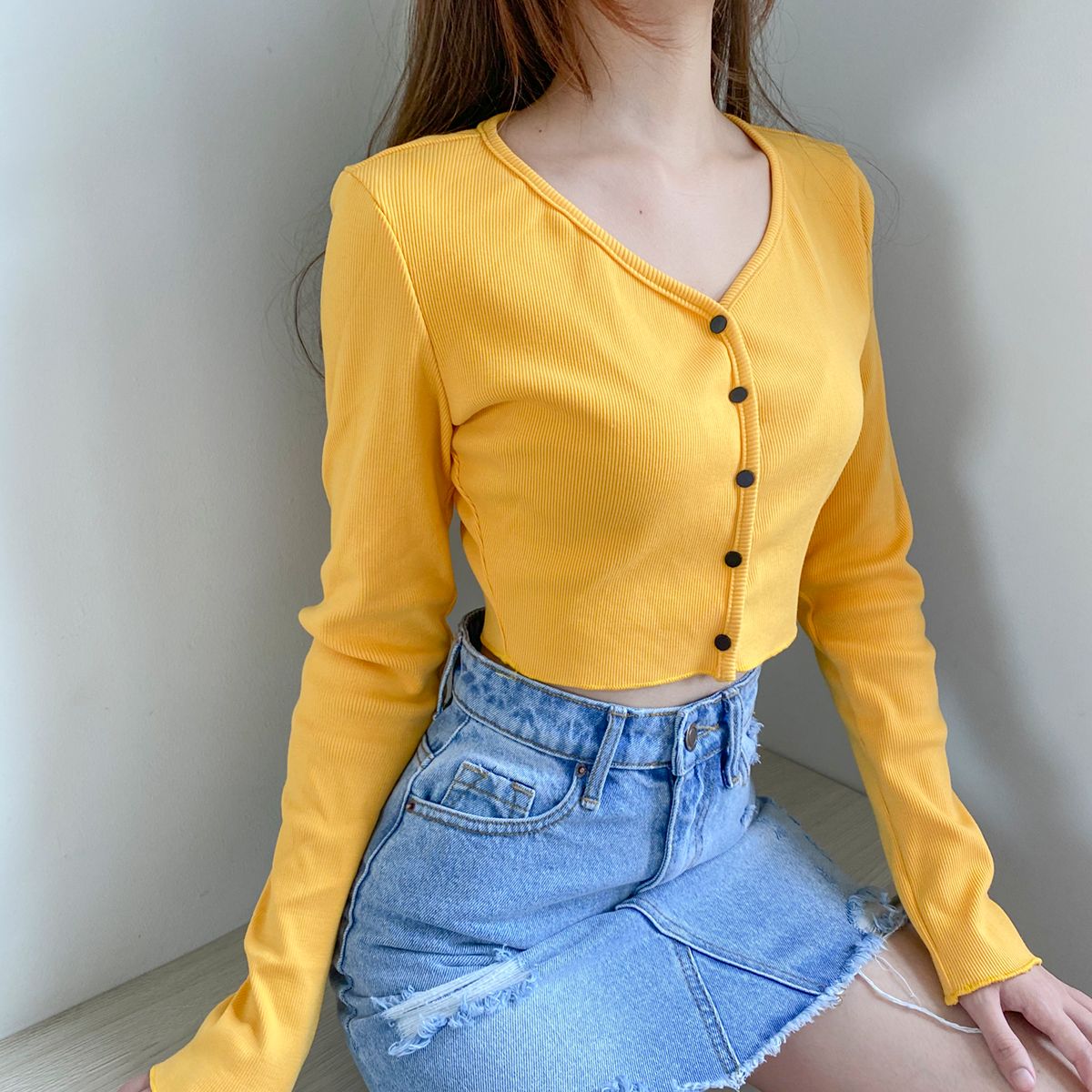 Buttons T shirt