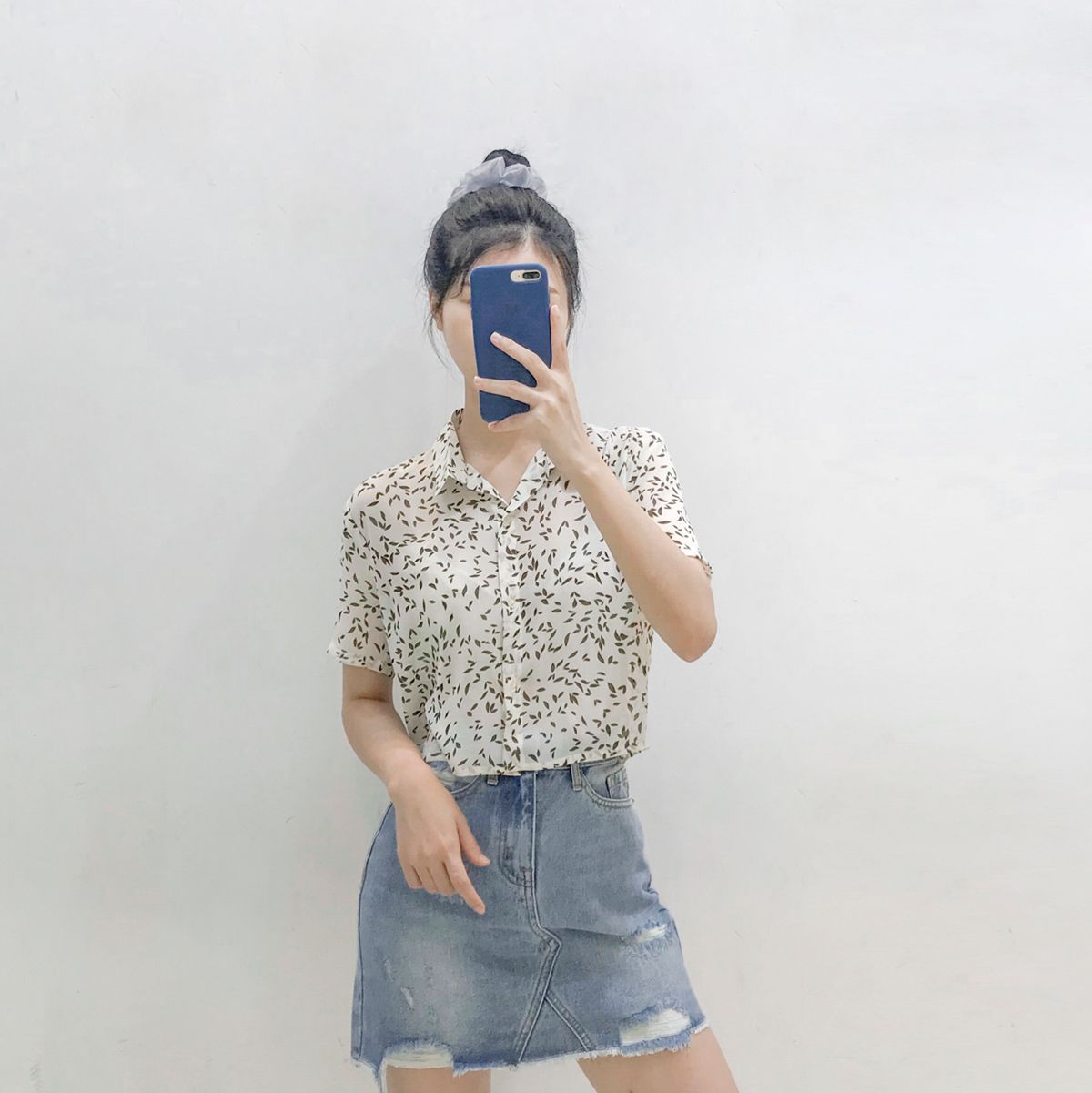 Floral Chiffon Croptop
