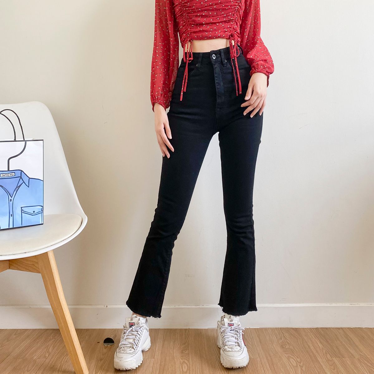 Bootcut jeans