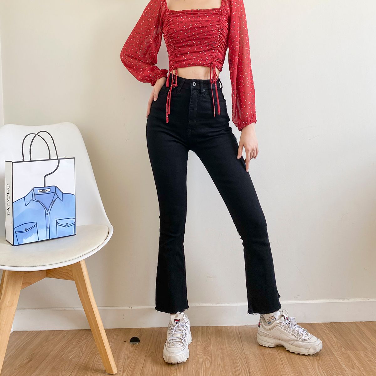 Bootcut jeans