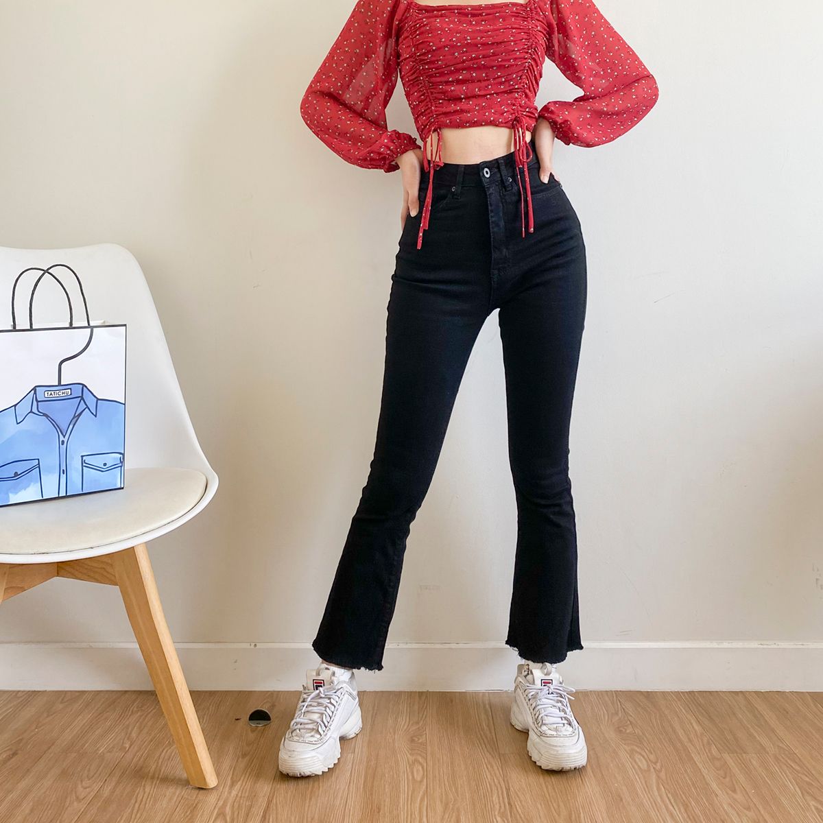 Bootcut jeans
