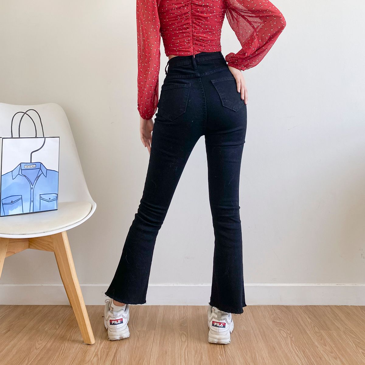 Bootcut jeans