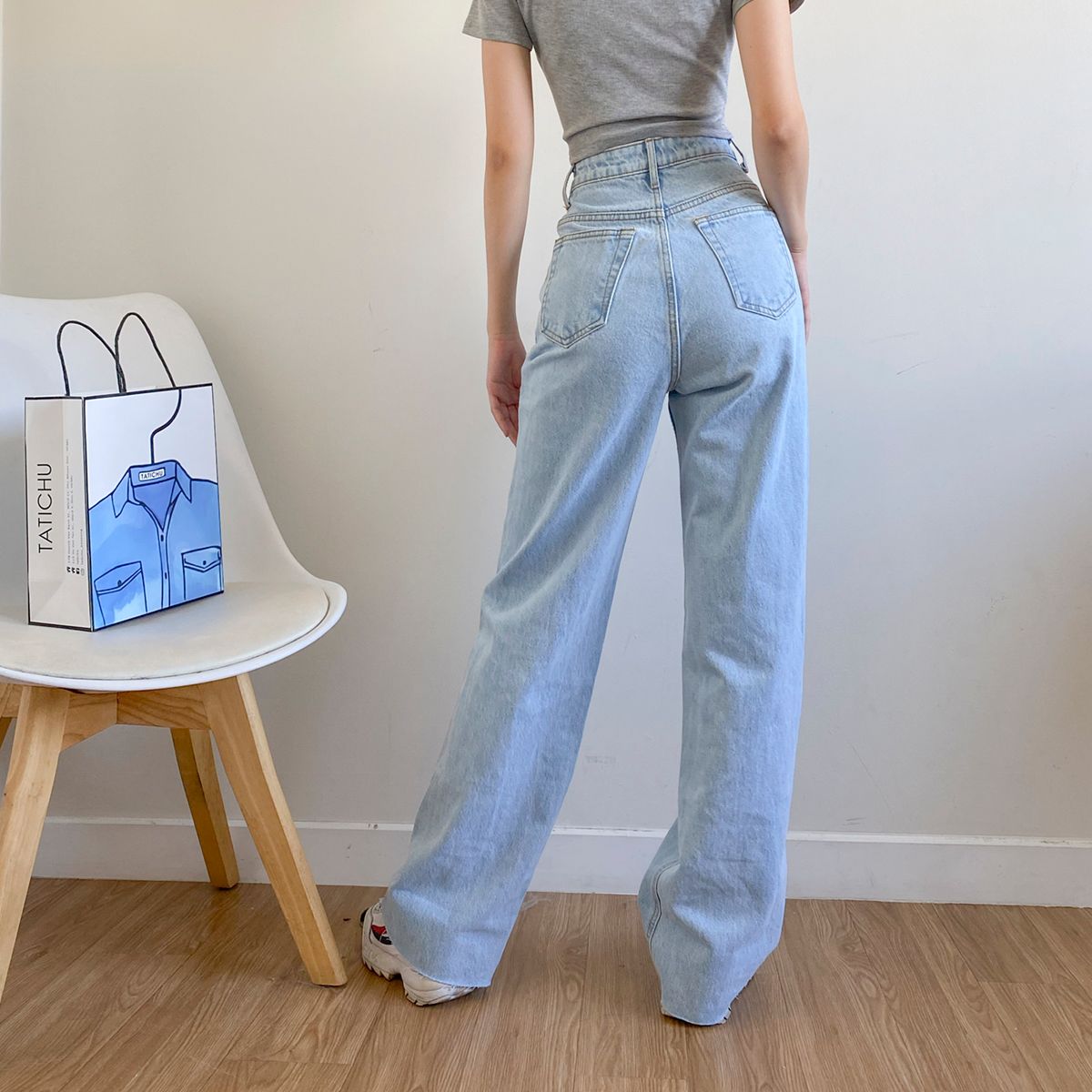 Long Denim Jeans