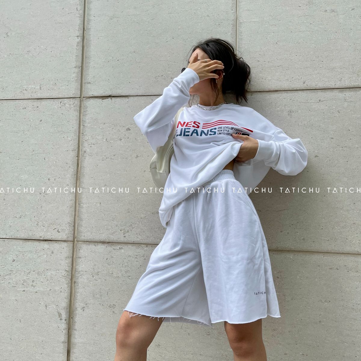 Drawstring Longline Short