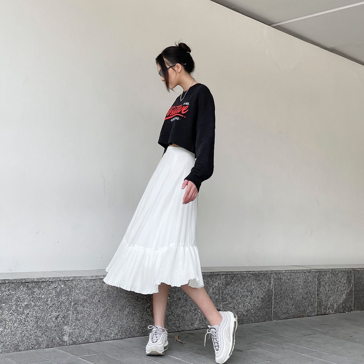 Positive Tshirt Croptop