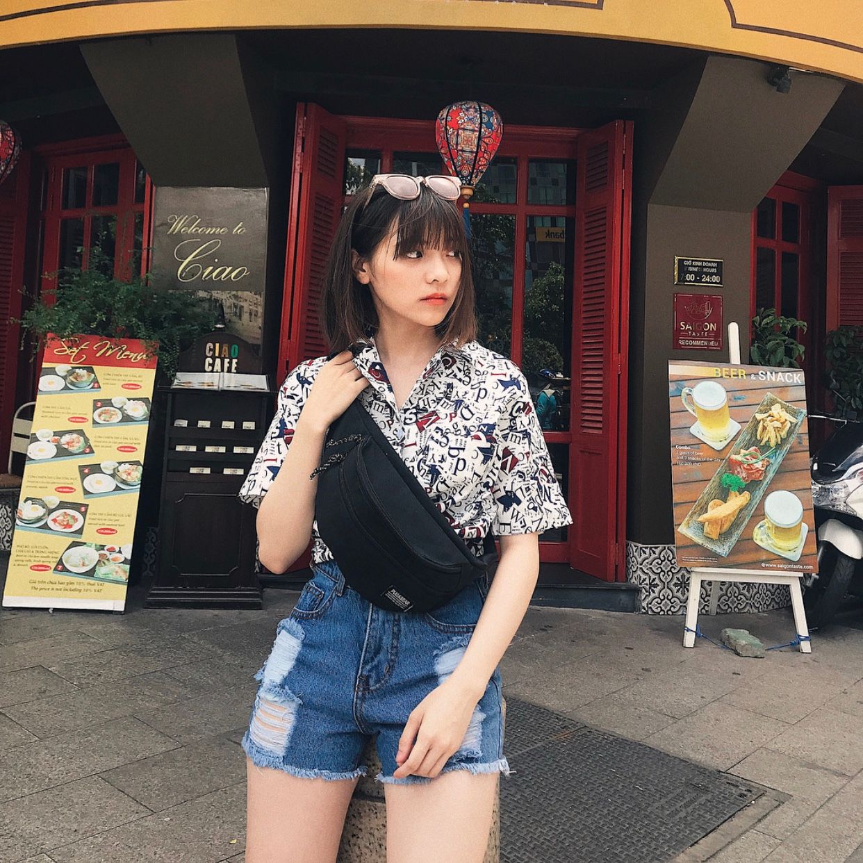 Short jeans