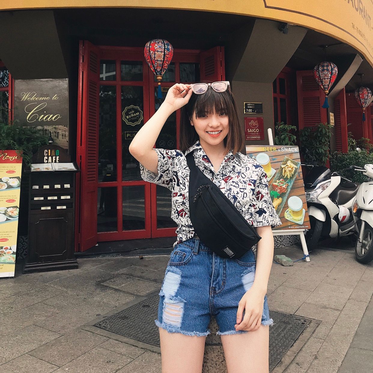 Short jeans