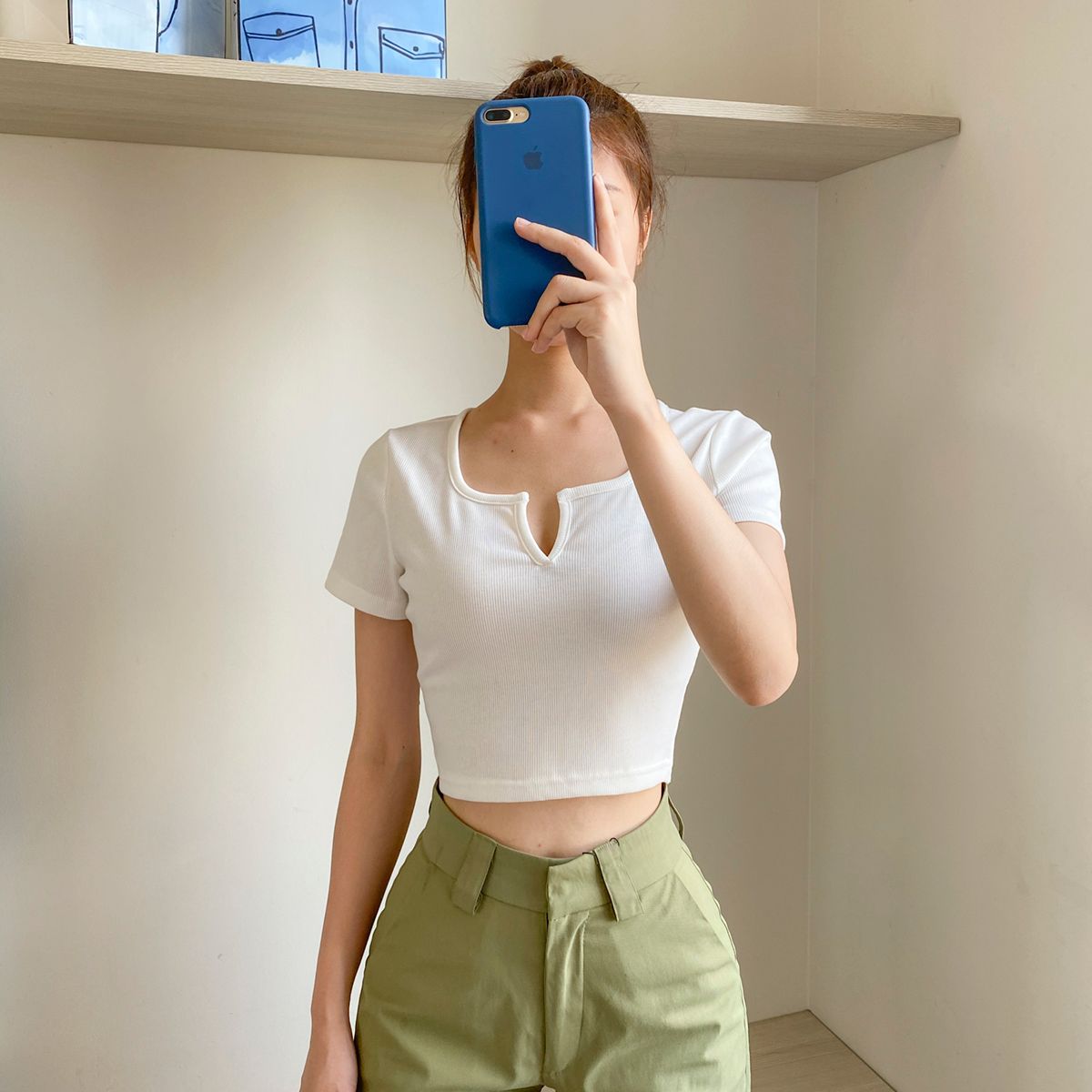 V Neck croptop