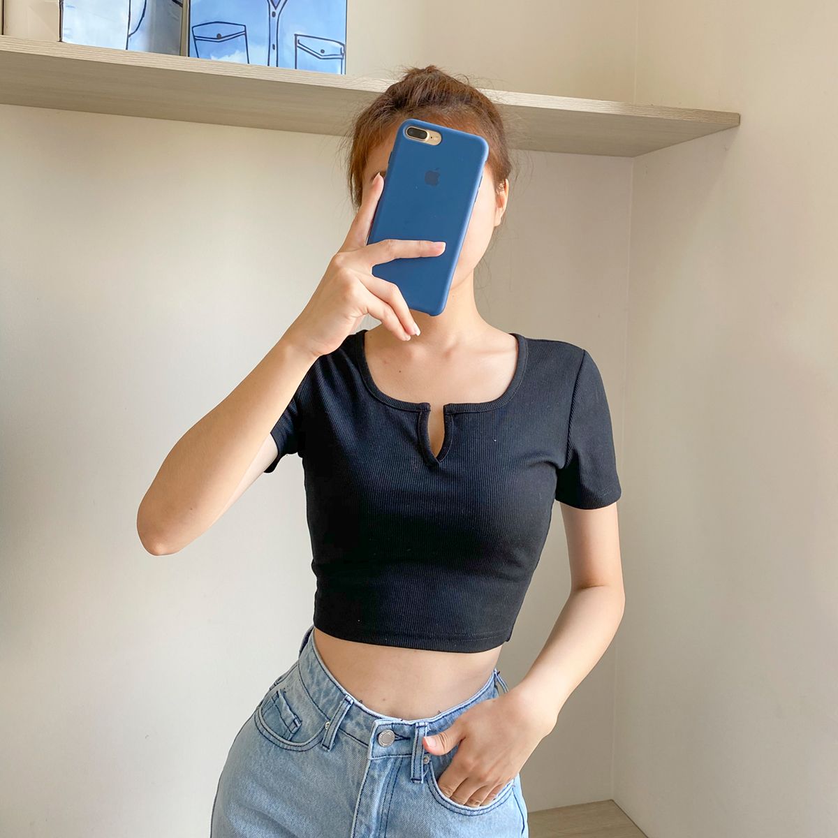 V Neck croptop