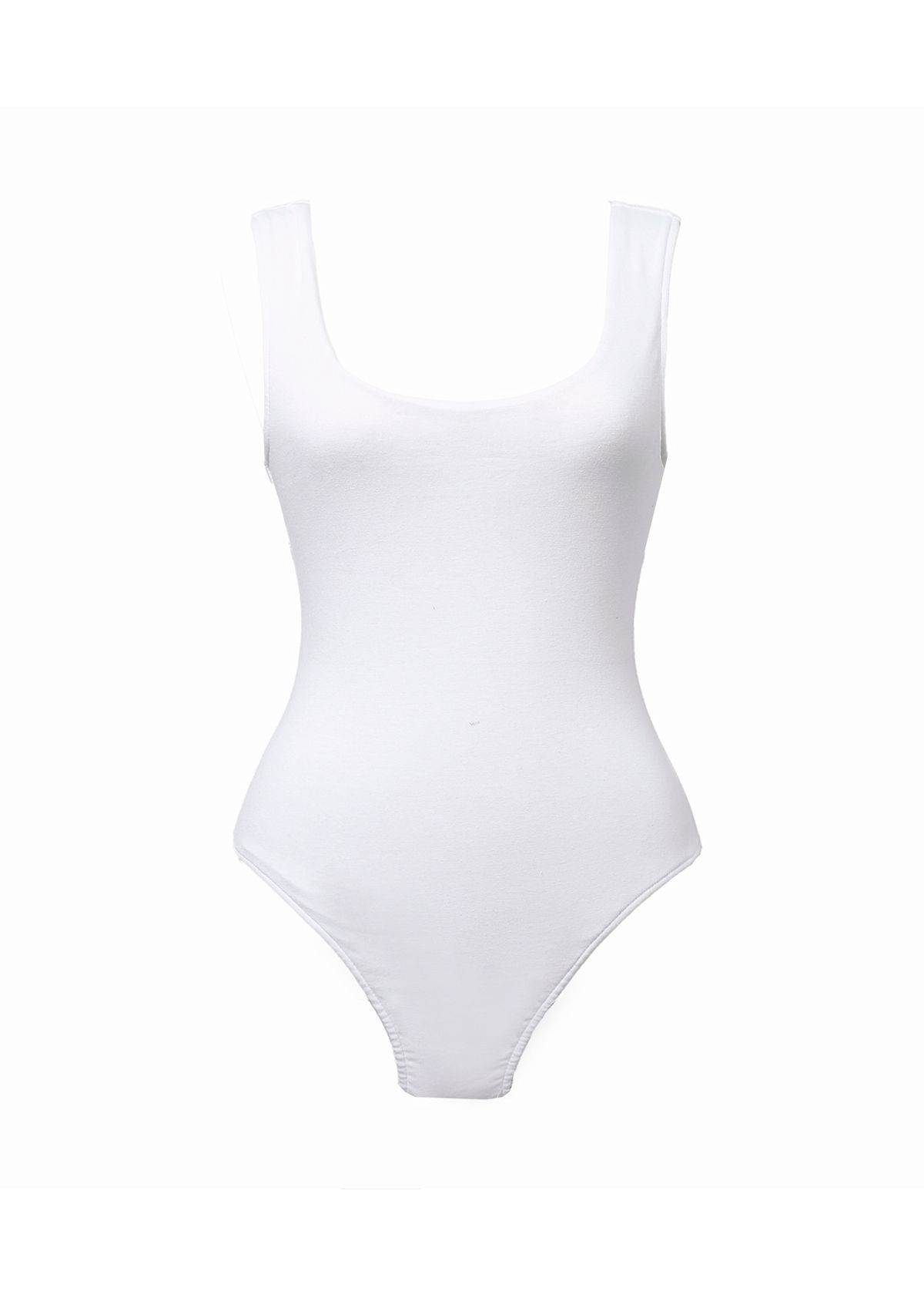 Oval Neck Tank Bodysuit