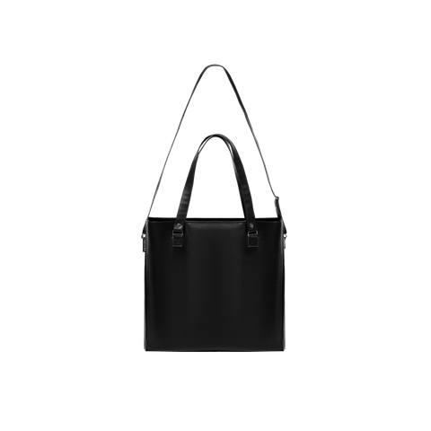 Black Leather Tote Bag 