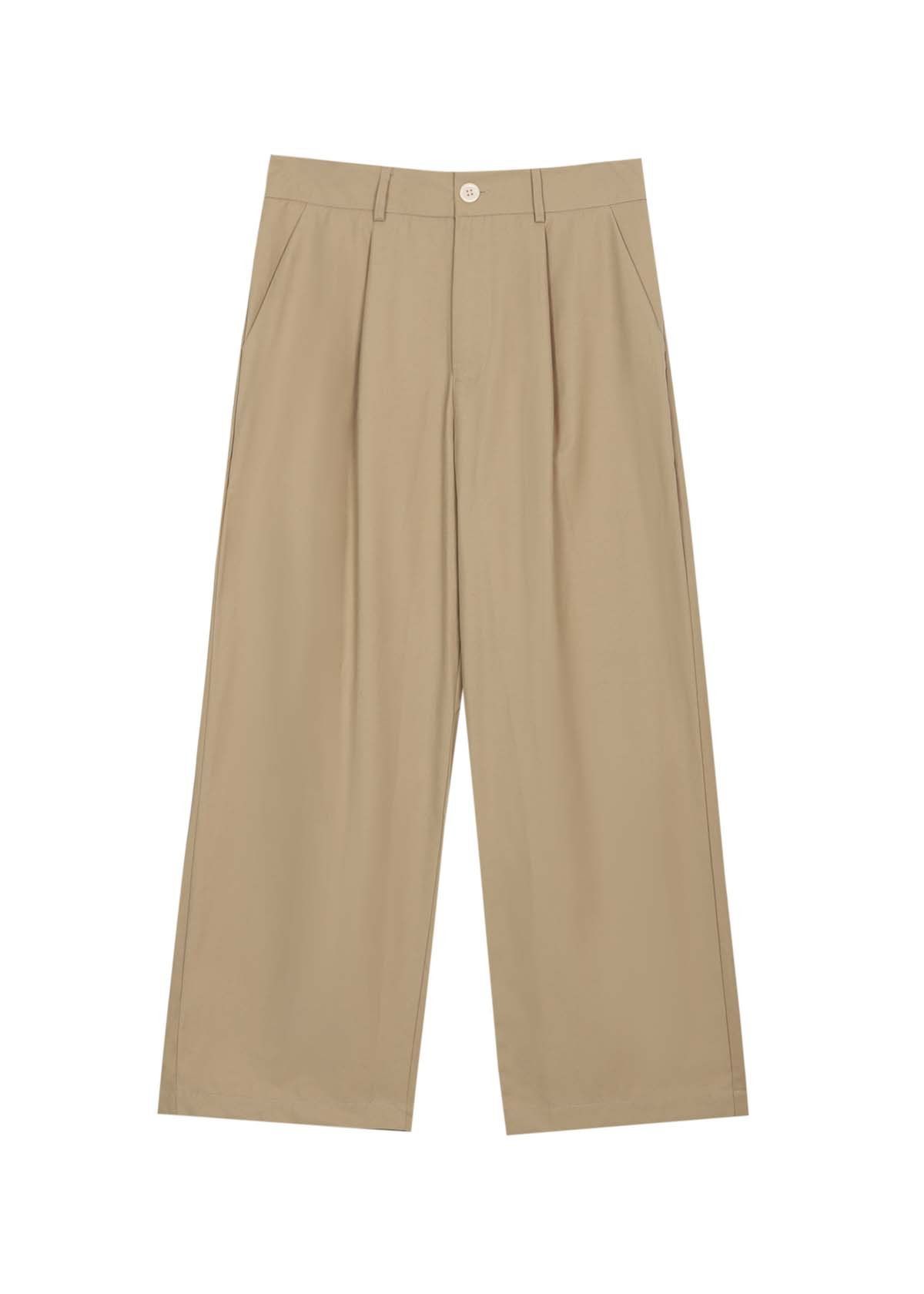 Loose Waisted Pleated Trouser