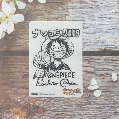 [Chữ Ký Tác Giả] Card One Piece (Natsu Comic 2019)