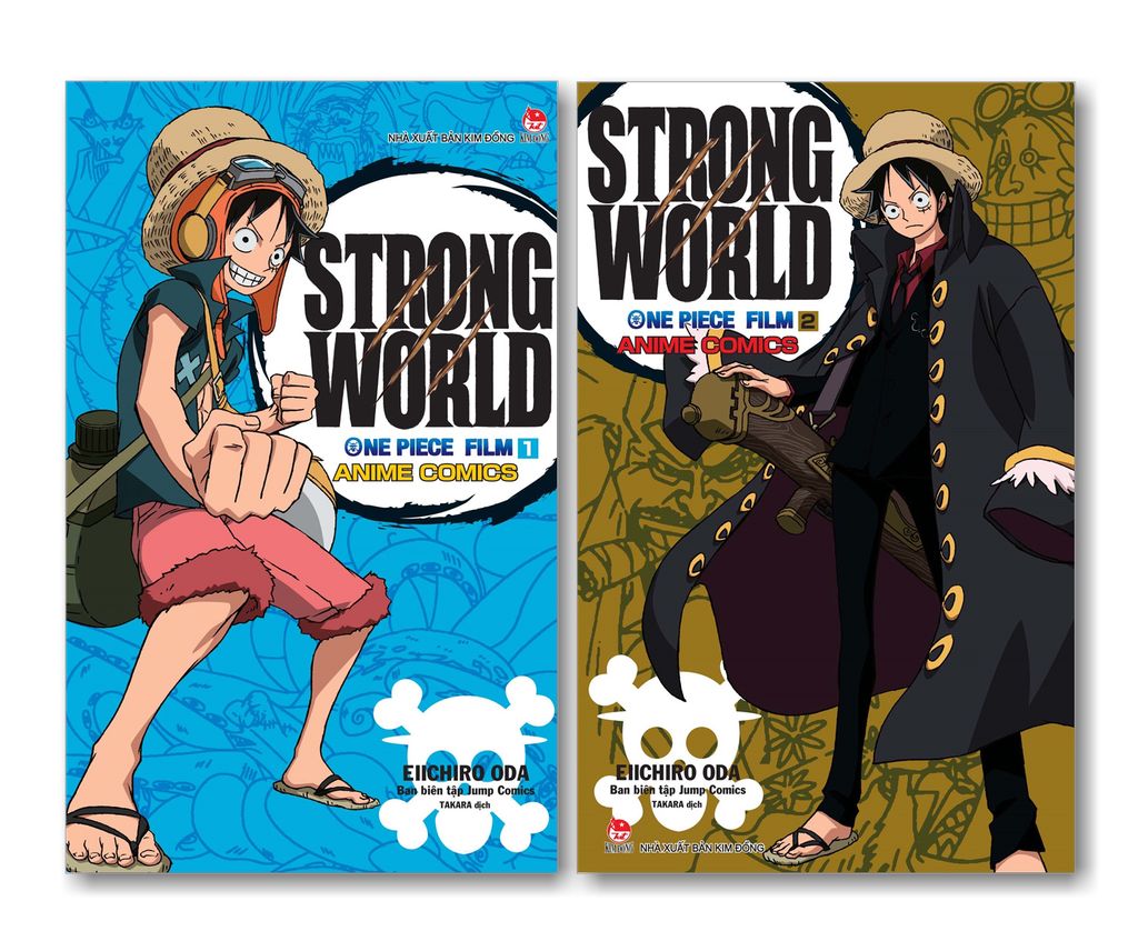 [Combo] Anime Comics: One Piece Film Strong World - (Tập 1 + 2)