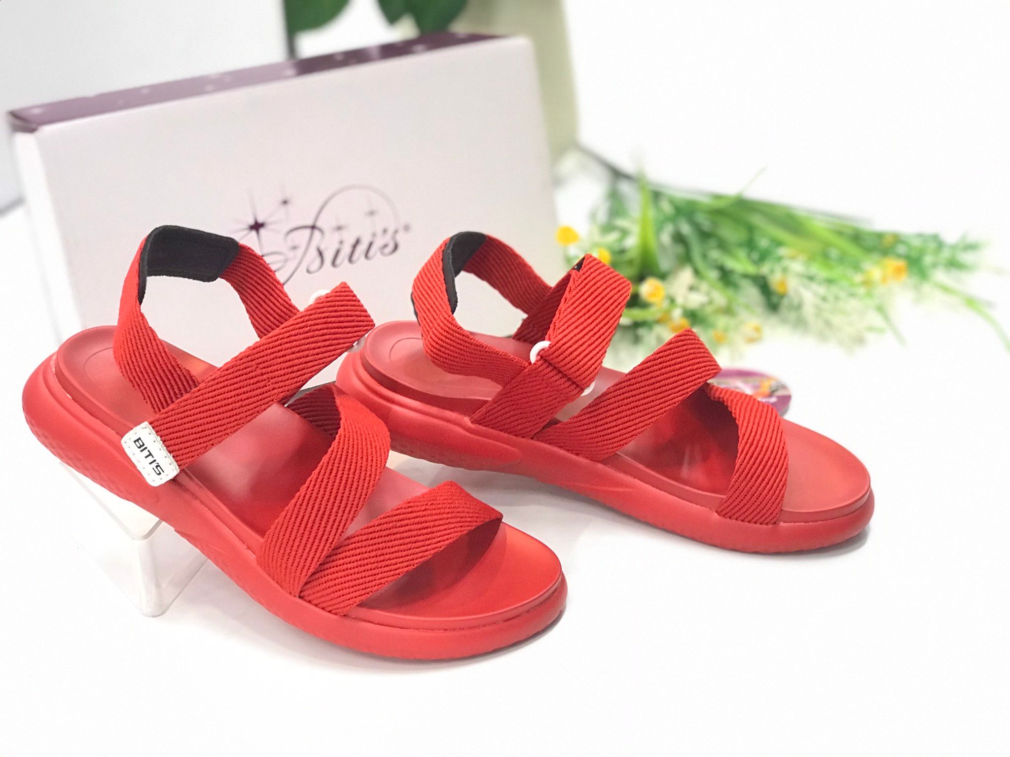 Sandals bé gái quai dán ( size 28 - 34 )-DPG000688