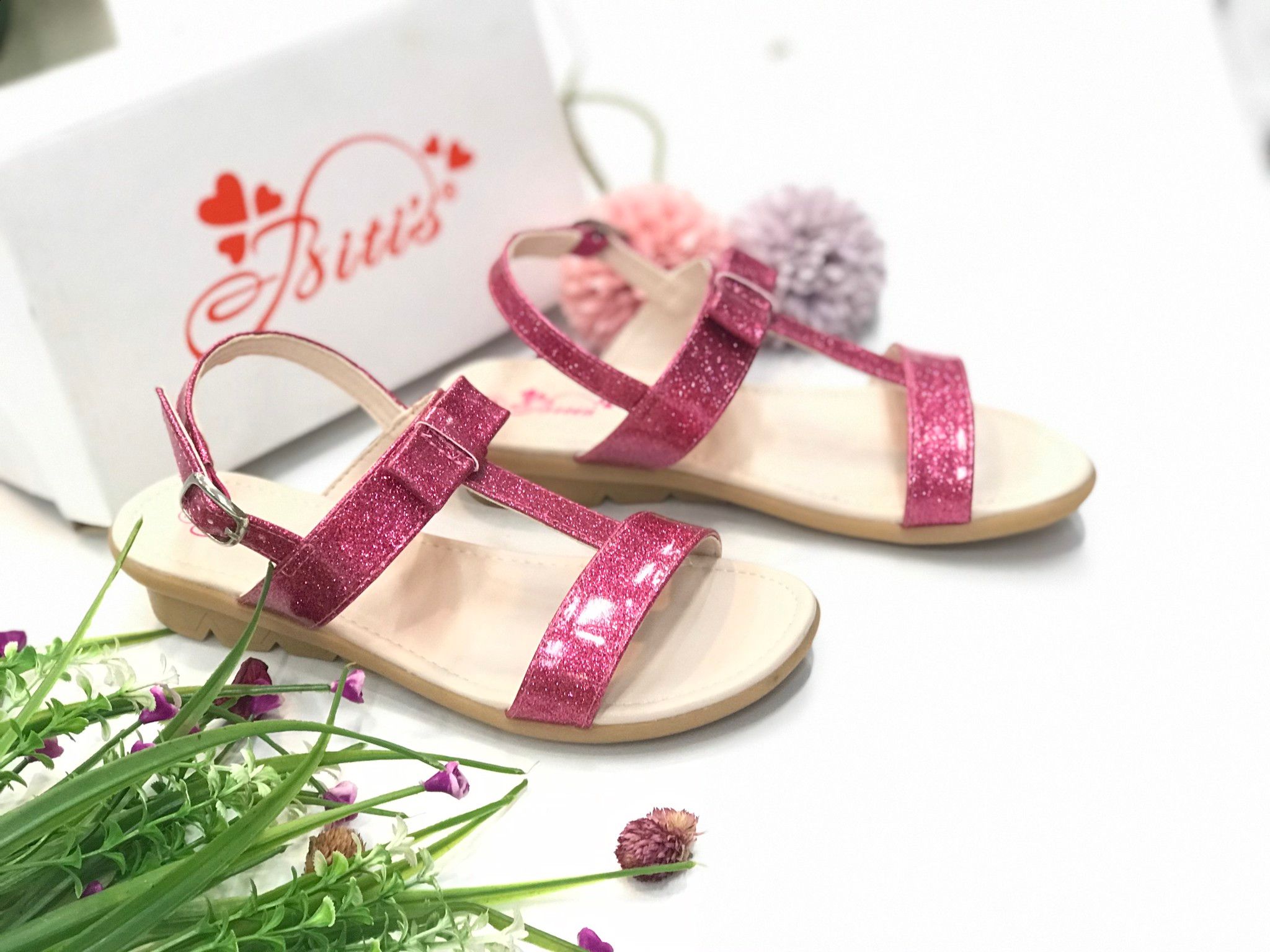 Sandals bé gái ( size 28 - 37 )-DTG001488