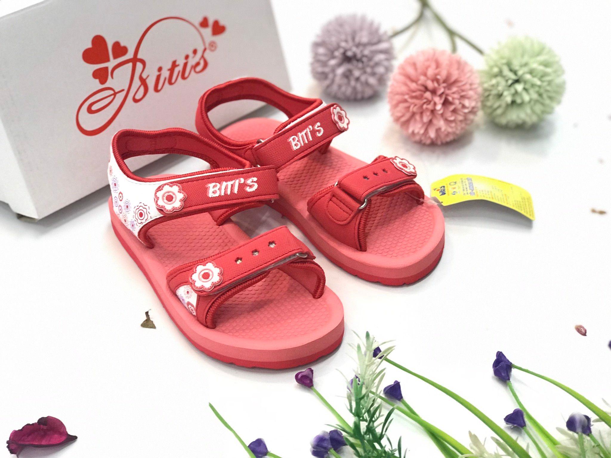 Sandals bé gái quai dán ( size 24 - 33 )-SXG028300