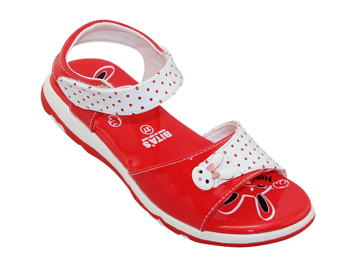 Sandals bé gái quai dán ( size 22 - 30 )-SOB.221