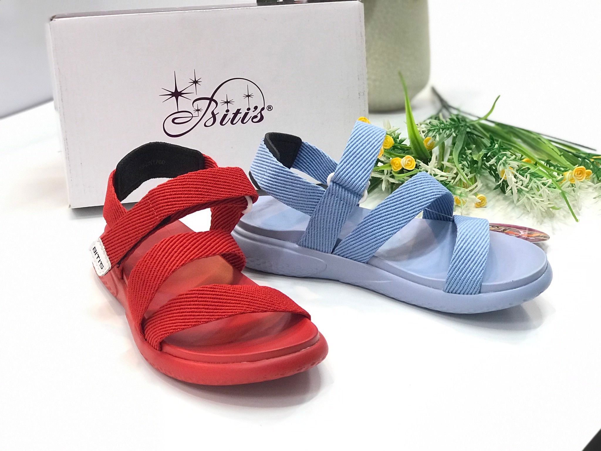 Sandals bé gái quai dán ( size 28 - 34 )-DPG000688
