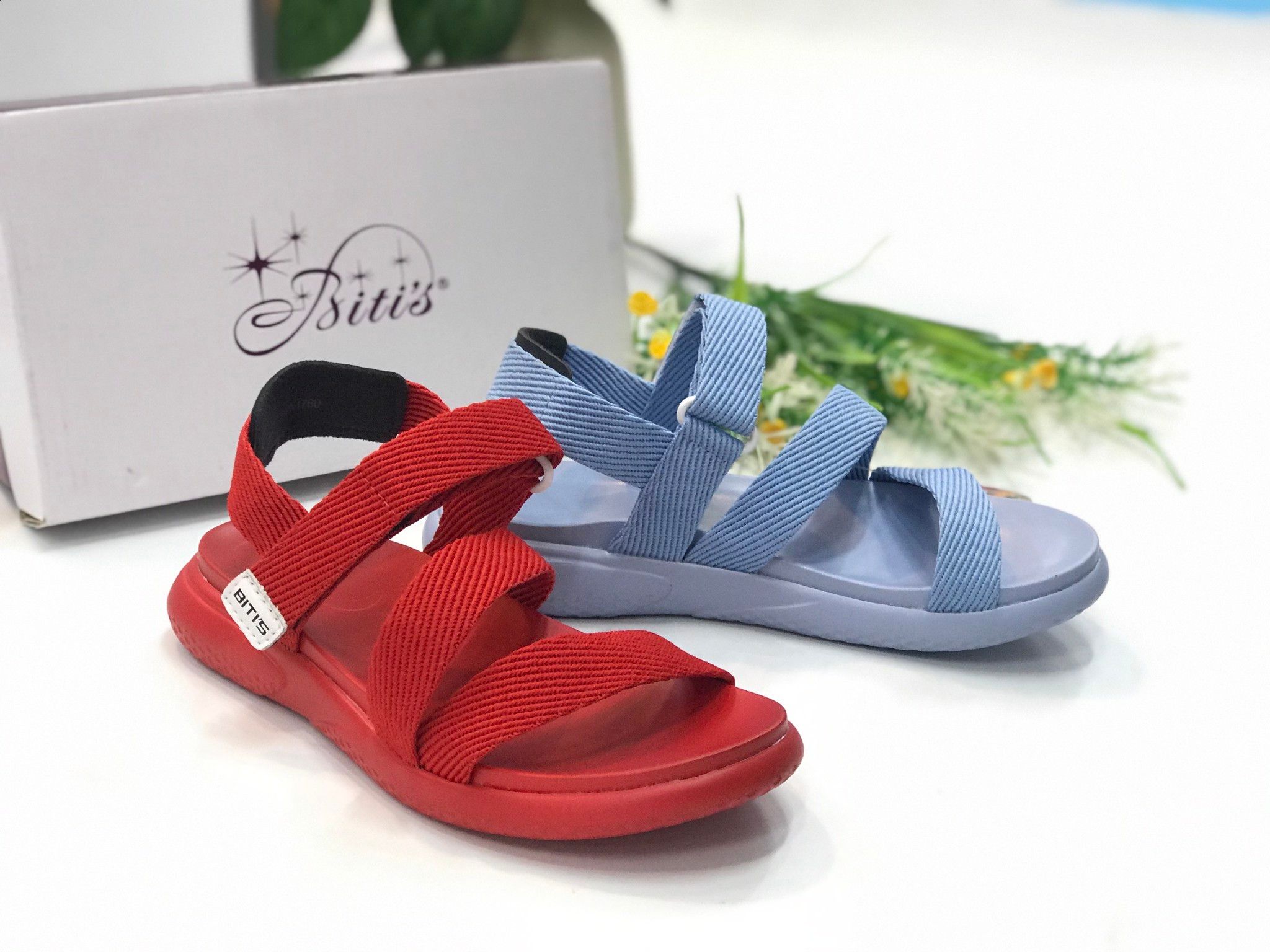 Sandals bé gái quai dán ( size 28 - 34 )-DPG000688