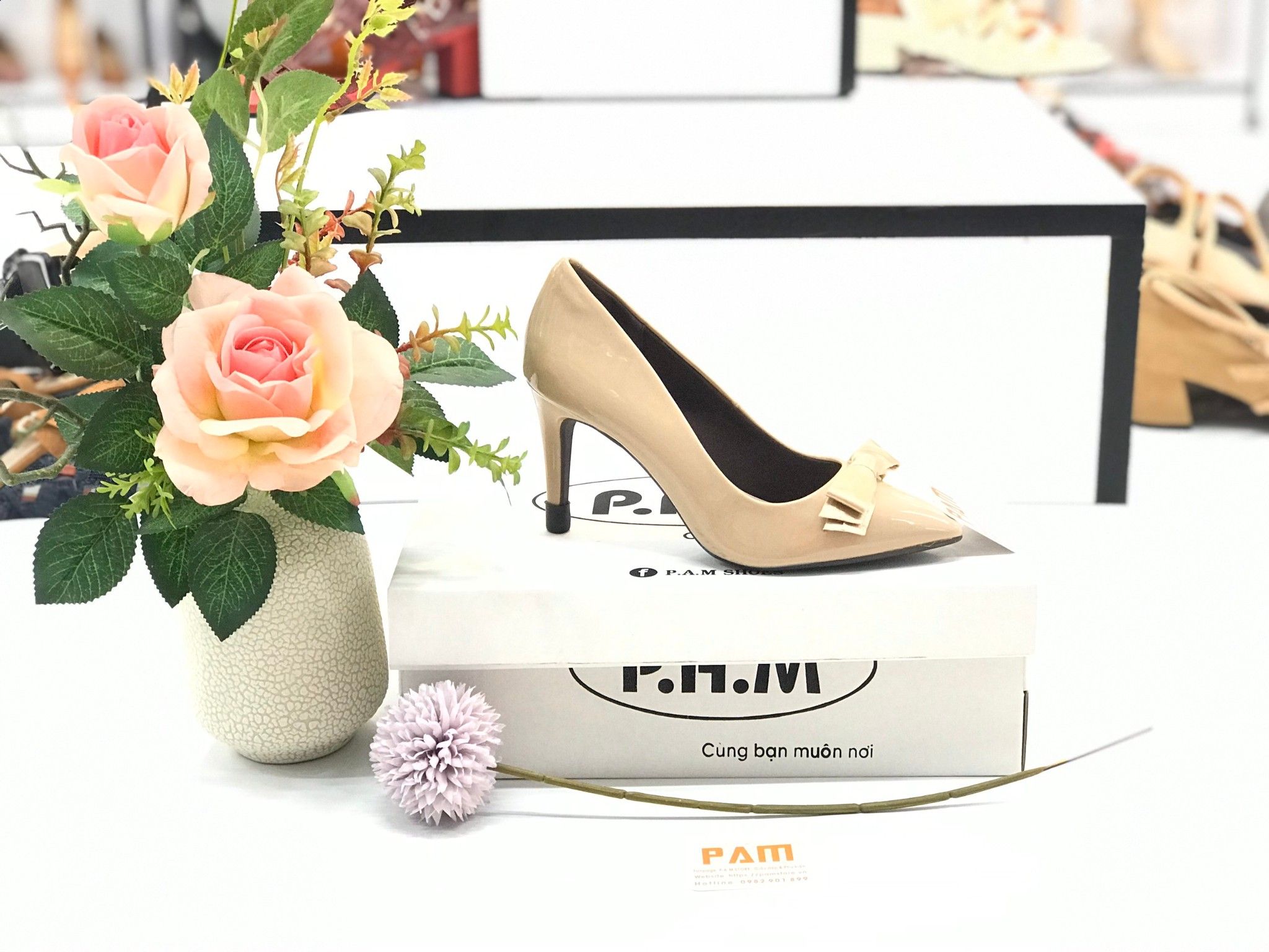 CG 7P Gót Nhọn Nơ