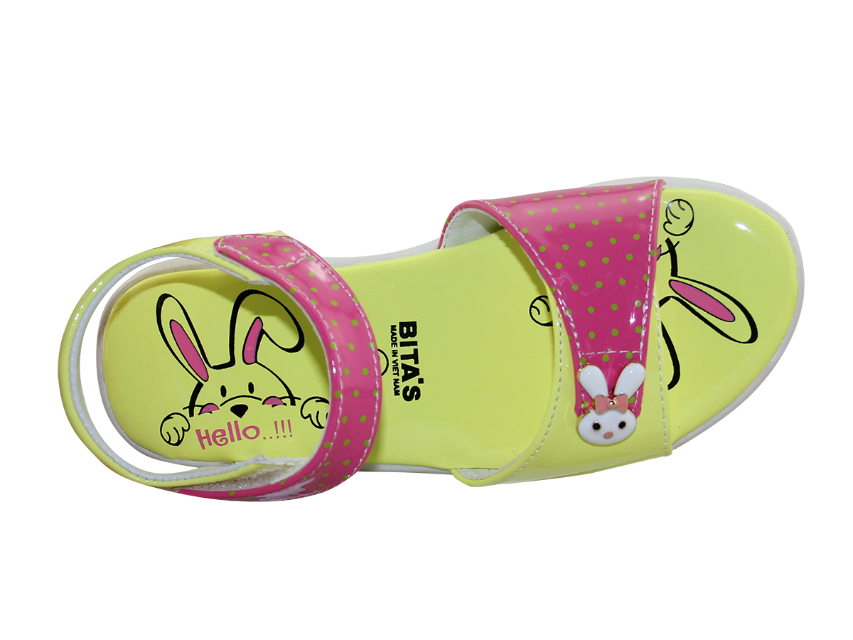 Sandals bé gái quai dán ( size 22 - 30 )-SOB.221