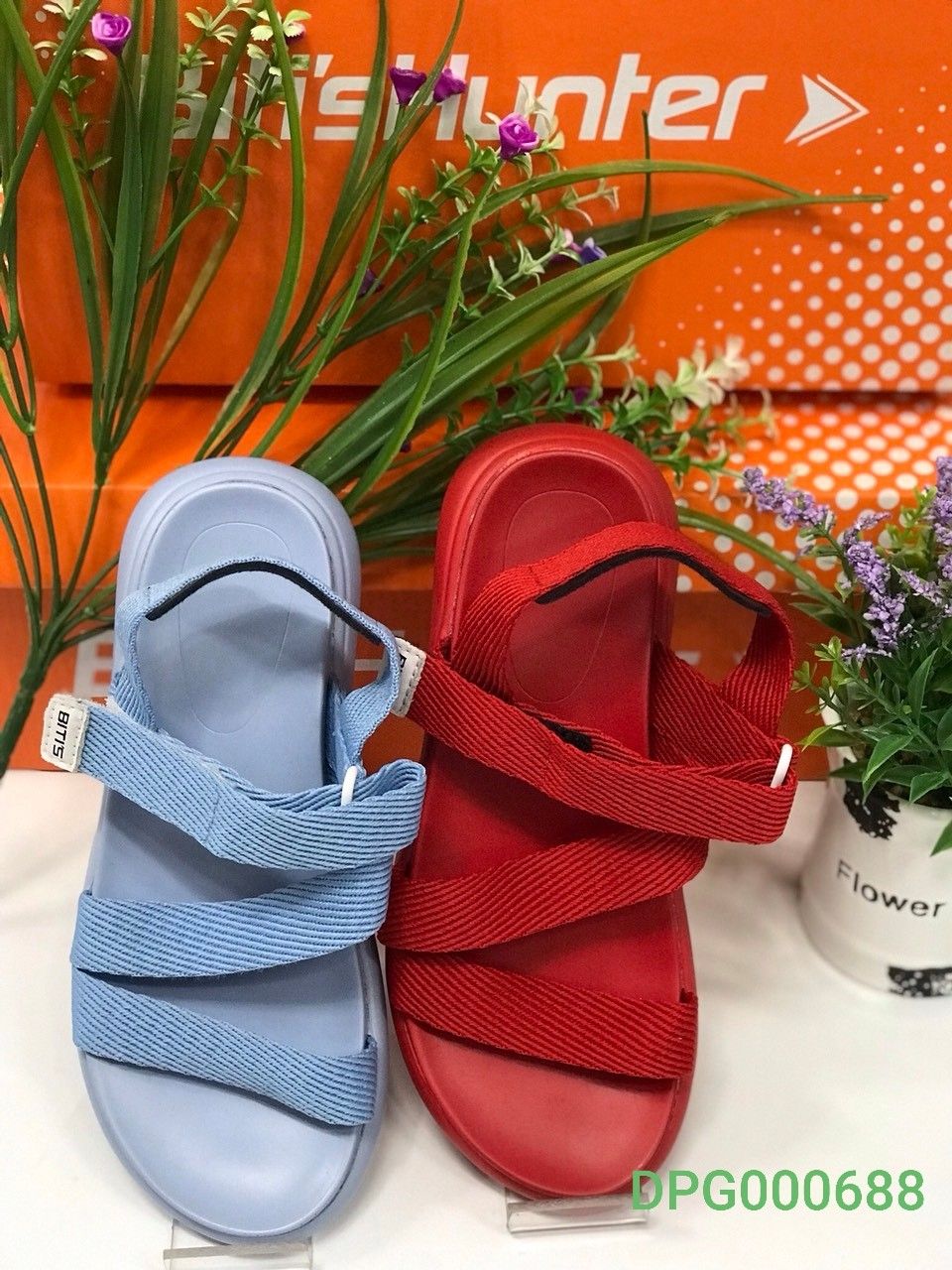 Sandals bé gái quai dán ( size 28 - 34 )-DPG000688