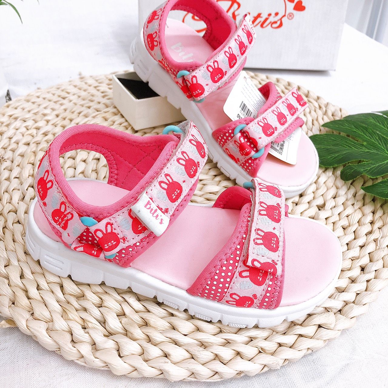 Sandals bé gái quai dán ( size 24 - 30 )-DEG000900