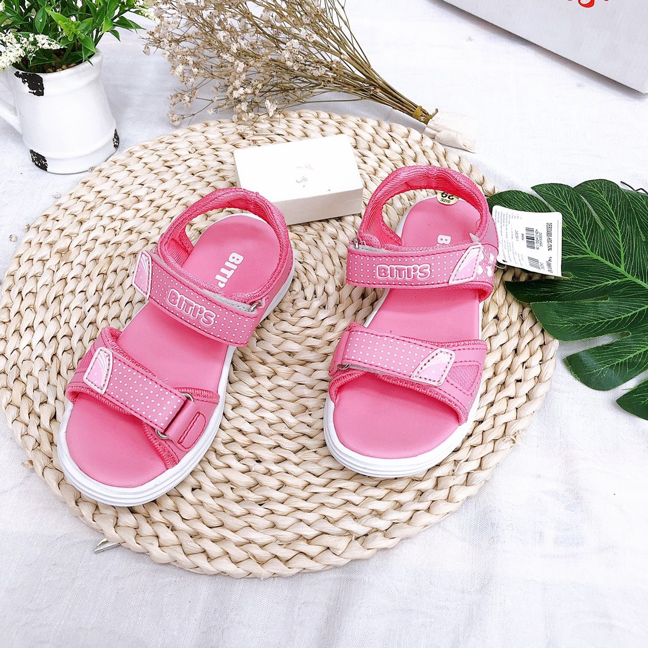 Sandals bé gái quai dán ( size 28 - 37 )-DEB004900