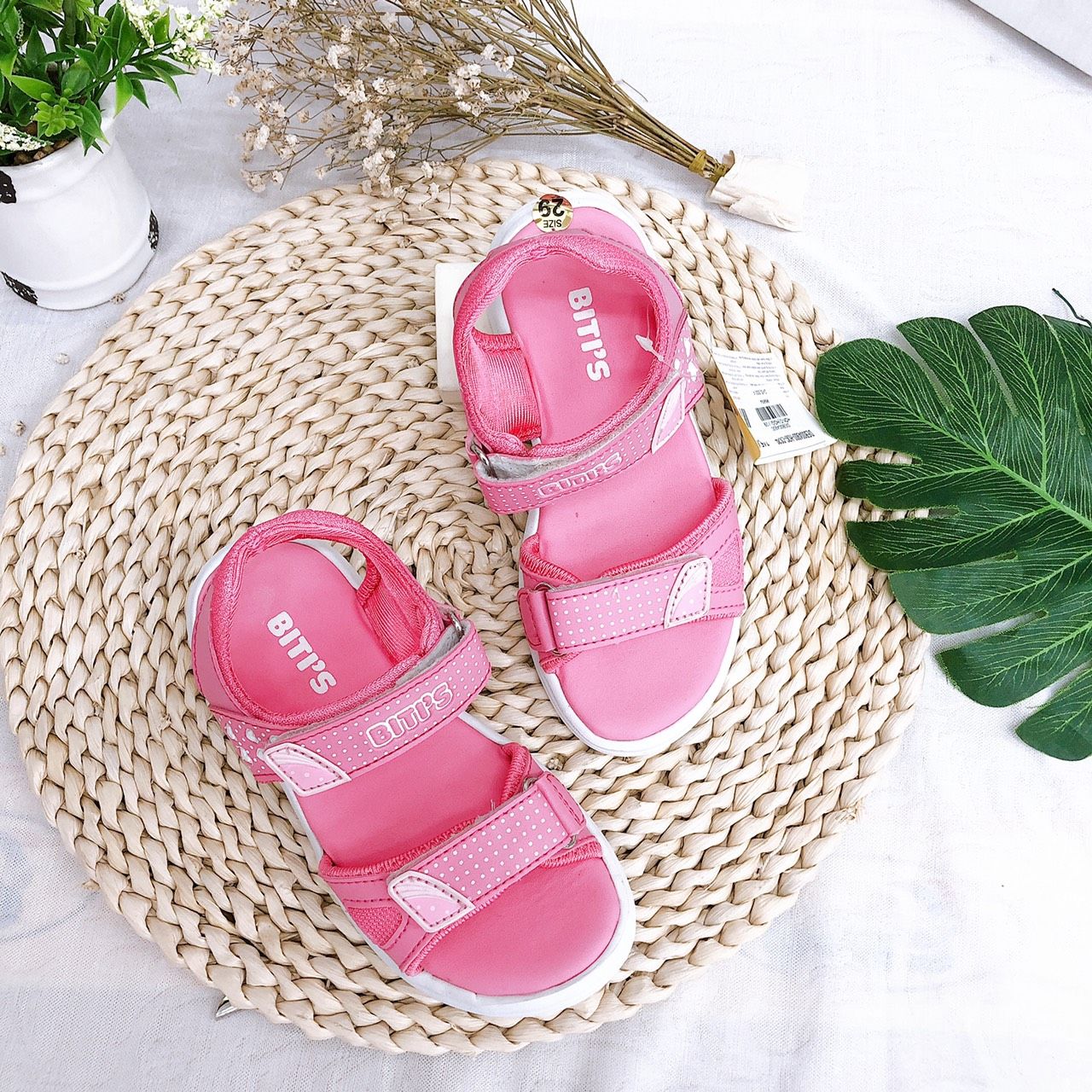 Sandals bé gái quai dán ( size 28 - 37 )-DEB004900