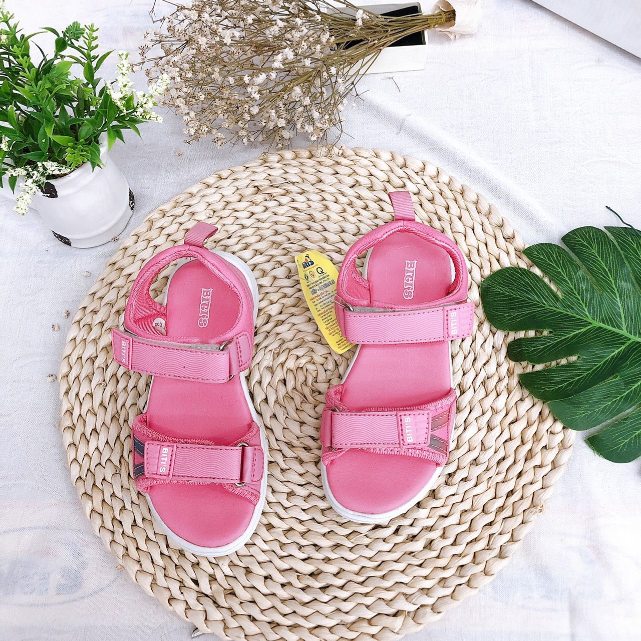 Sandals bé gái quai dán ( size 28 - 37 )-DEB004900