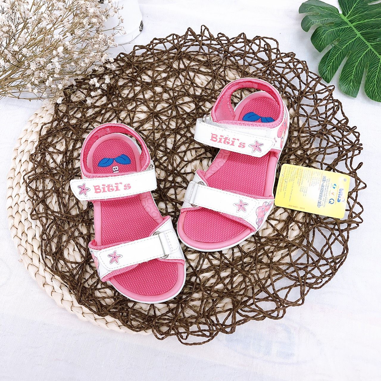 Sandals bé gái quai dán ( size 28 - 37 )-DRG000700