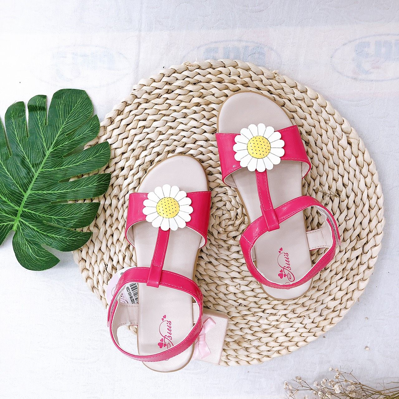 Sandals bé gái quai dán ( size 30 - 37 )-DTG002788