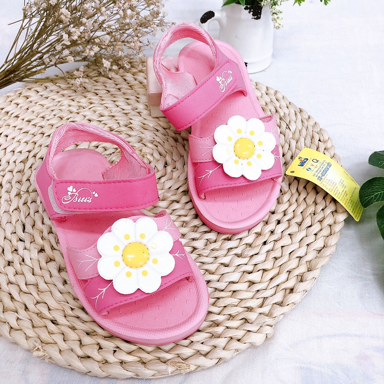 Sandals bé gái quai dán ( size 24 - 33 )-SXG029900