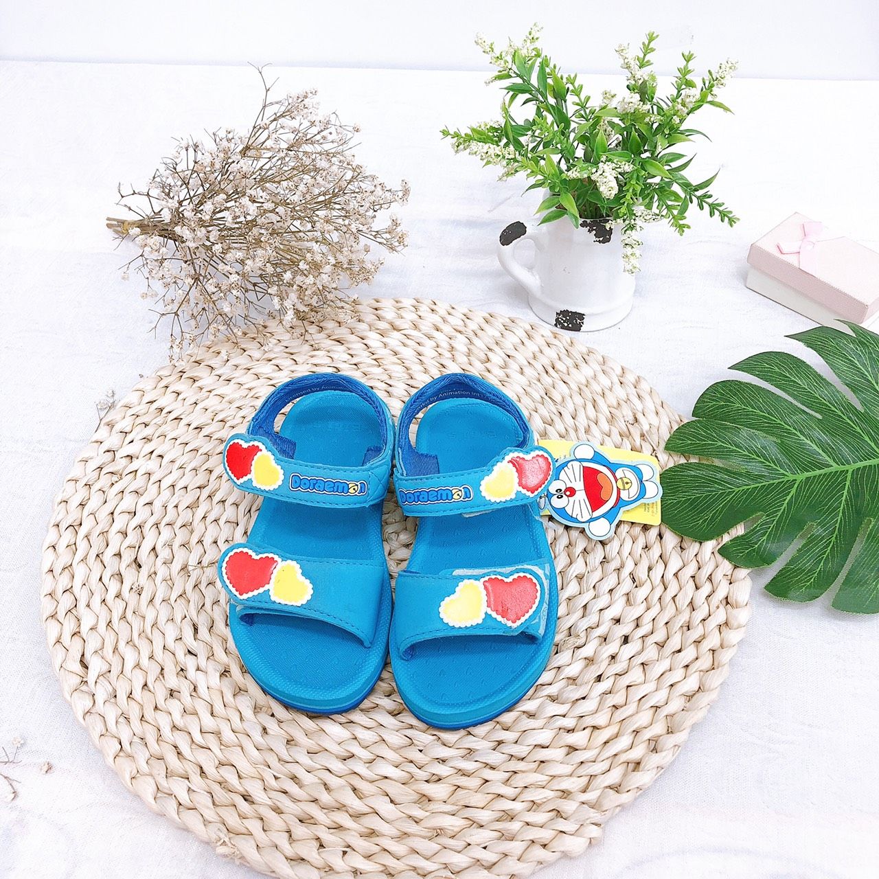 Sandals bé gái quai dán ( size 24 - 33 )-DXG000622