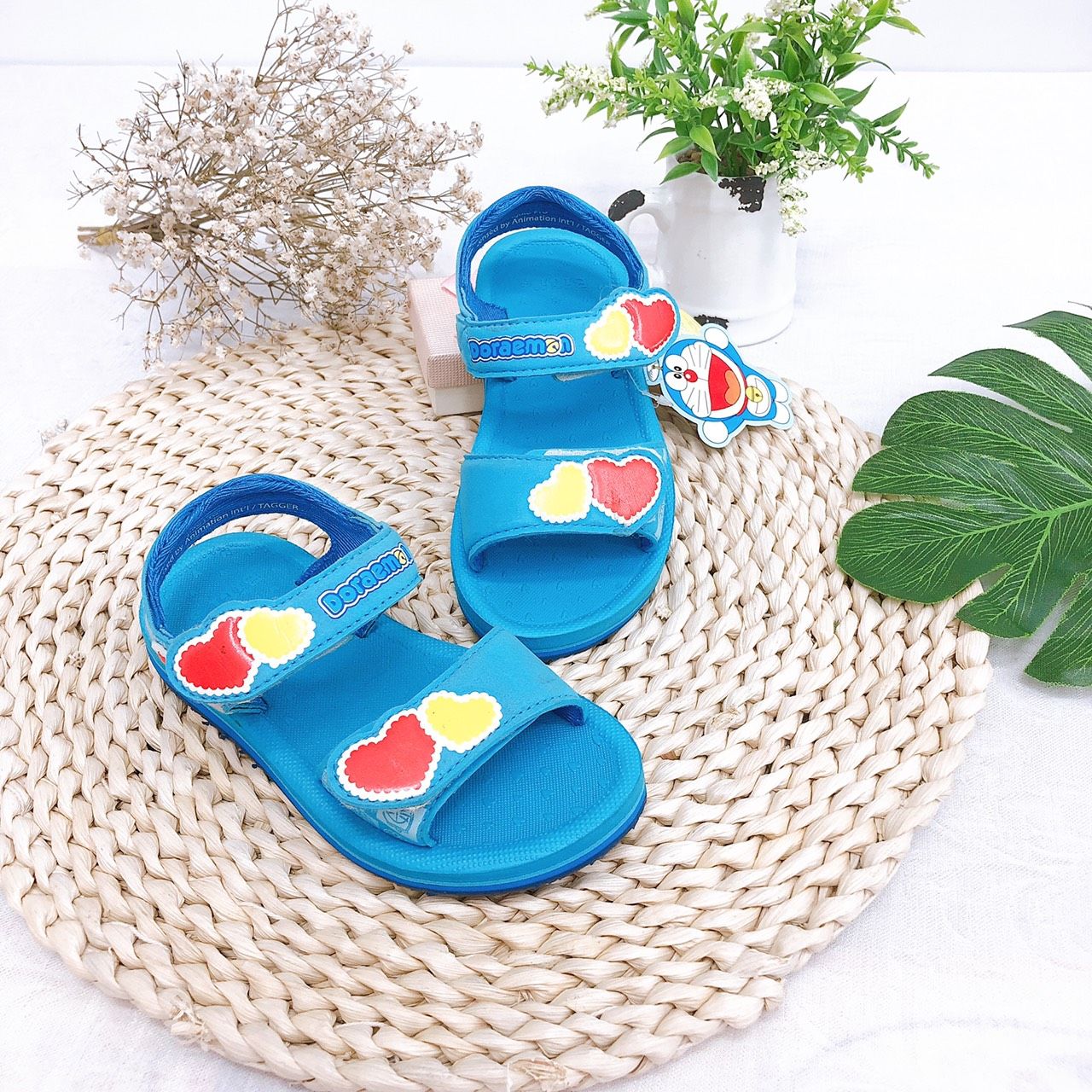 Sandals bé gái quai dán ( size 24 - 33 )-DXG000622