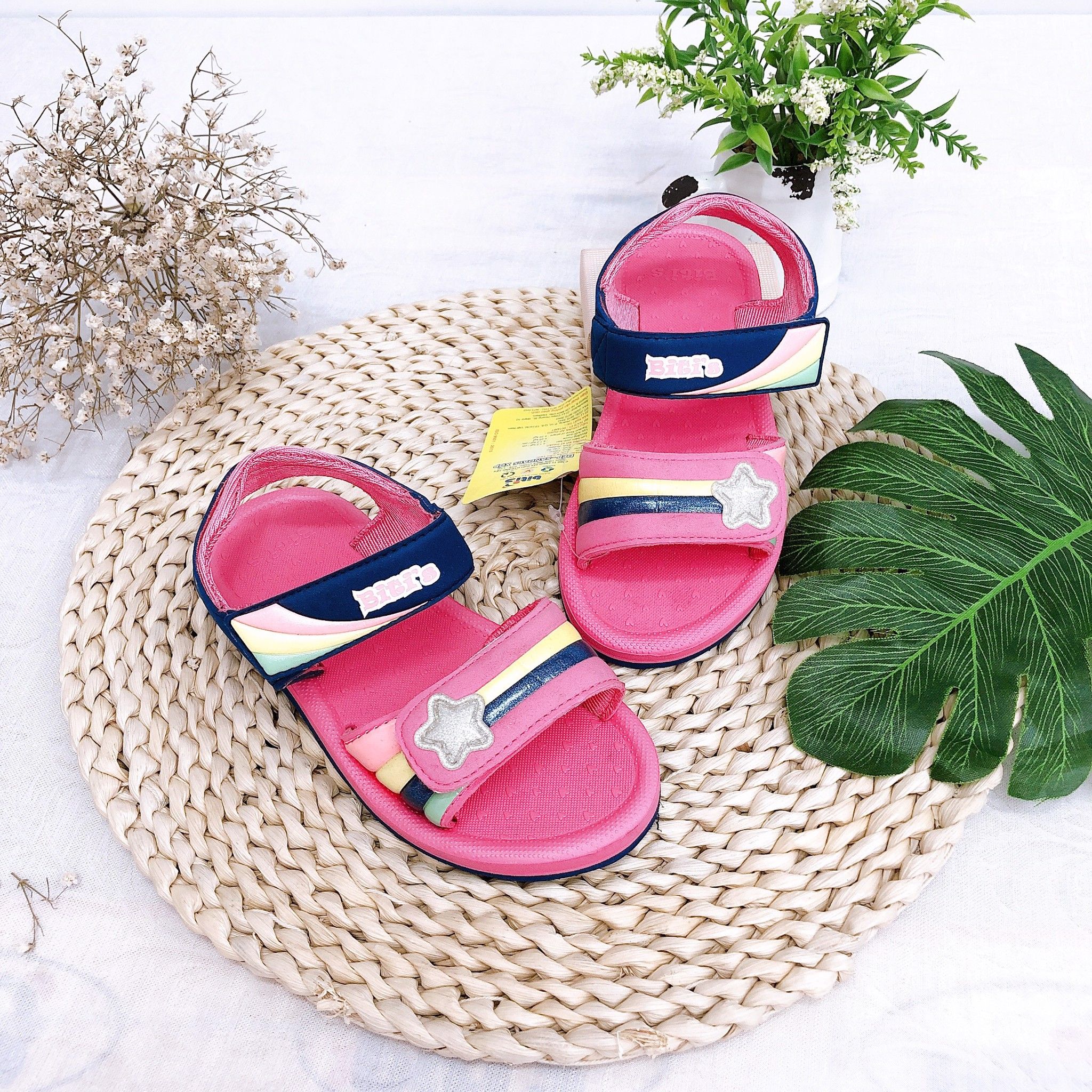Sandals bé gái quai dán ( size 28 - 37 )-SXG030800