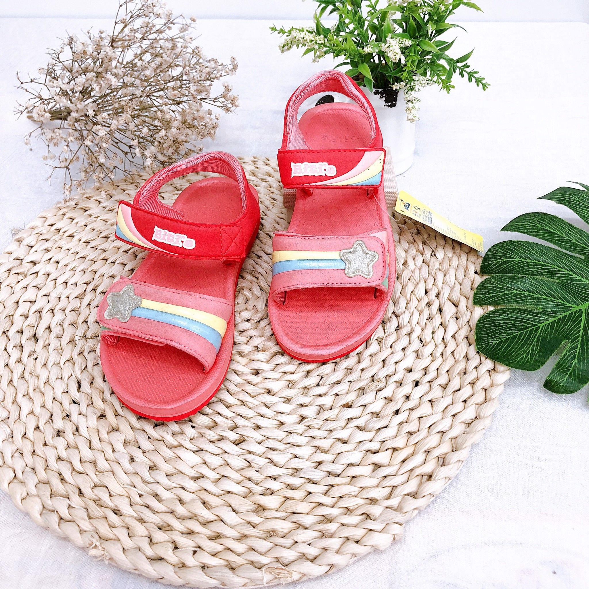 Sandals bé gái quai dán ( size 28 - 37 )-SXG030800