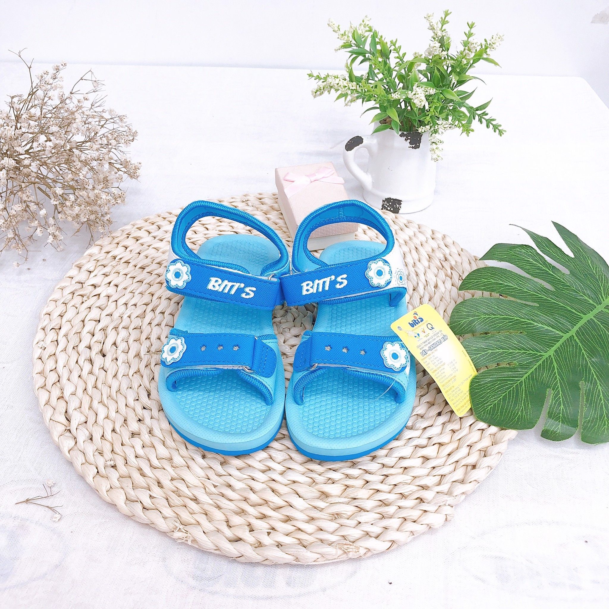 Sandals bé gái quai dán ( size 24 - 33 )-SXG028300