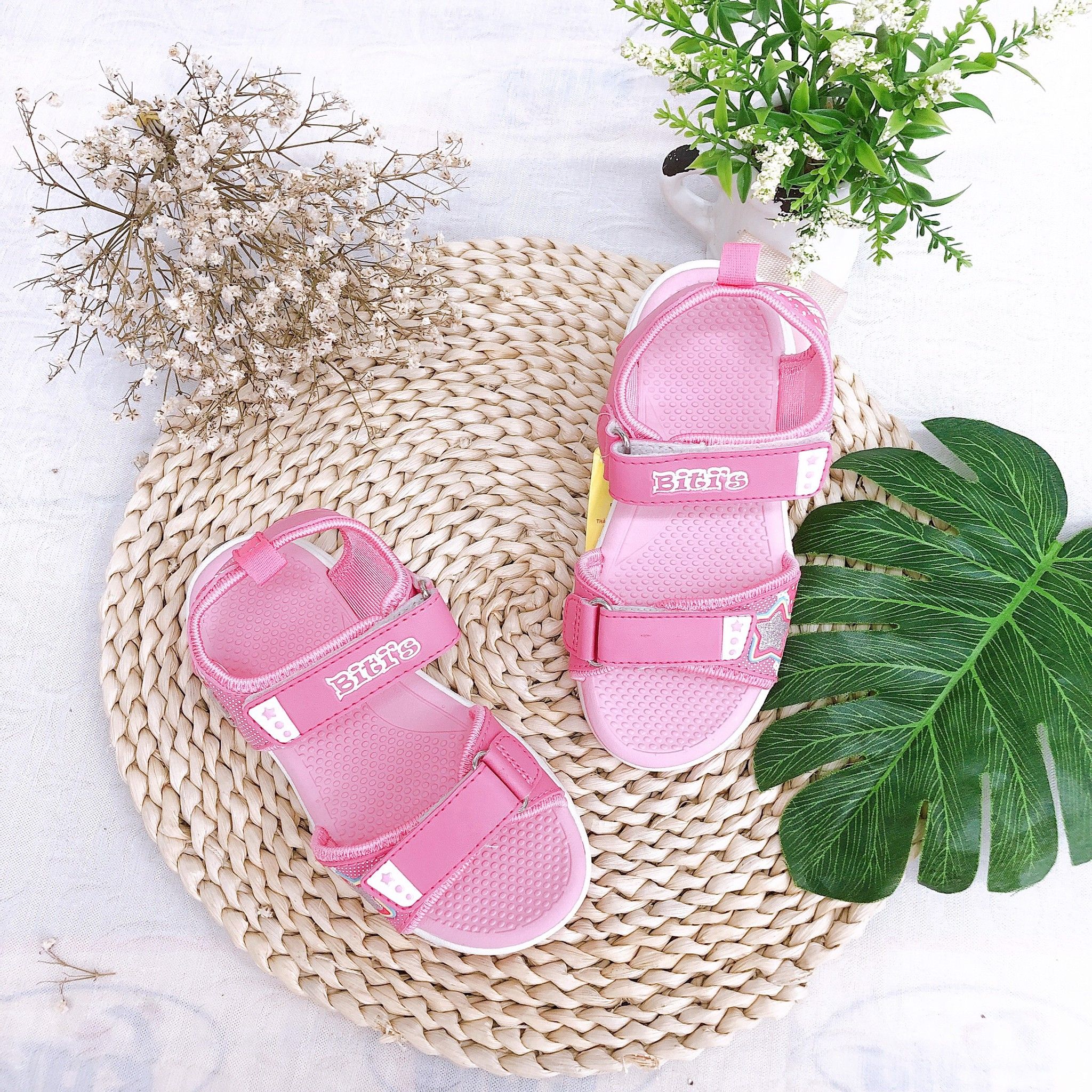 Sandals bé gái quai dán ( size 28 - 35 )-DTG003400