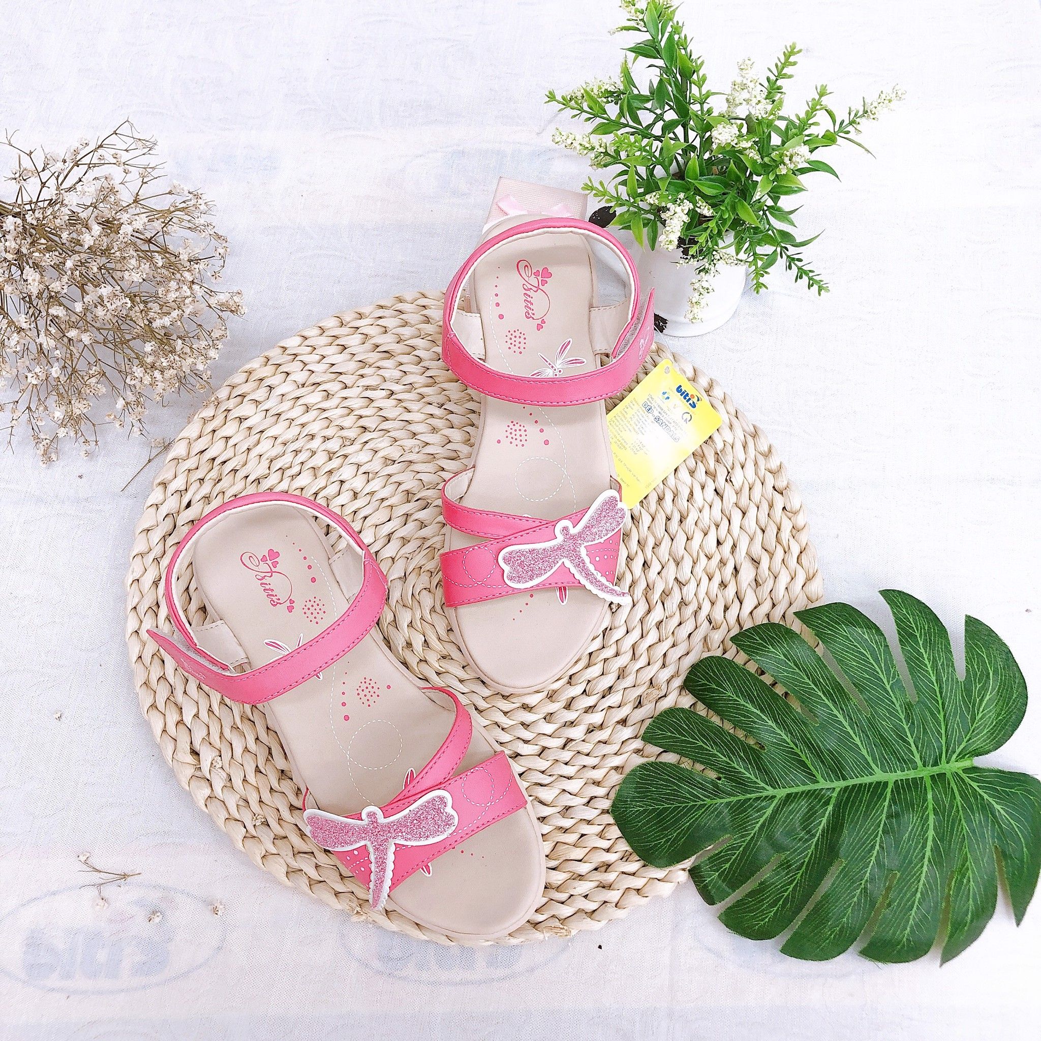 Sandals bé gái quai dán ( size 24 - 37 )-DPG000700