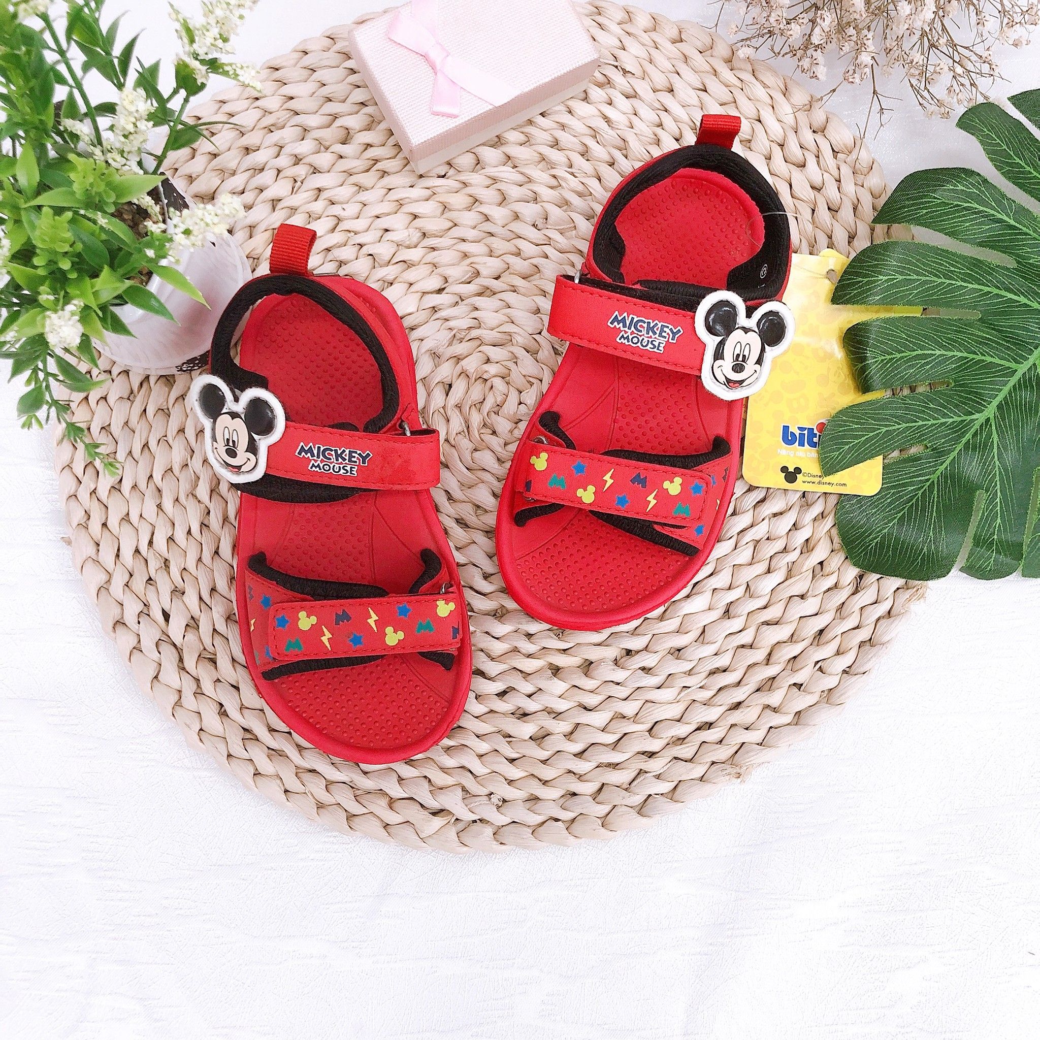 Sandals bé gái quai dán ( size 24 - 30 )-DXB125911