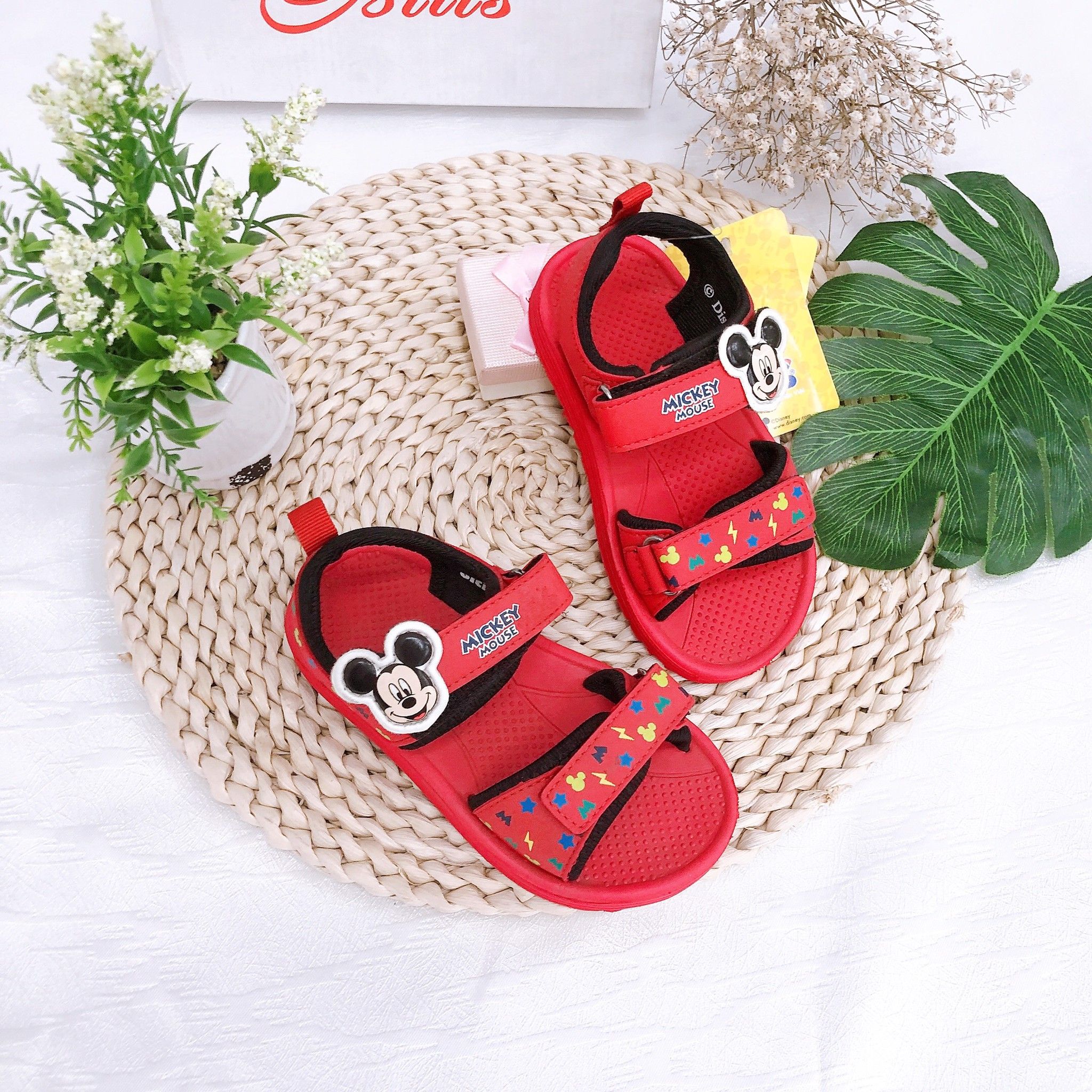 Sandals bé gái quai dán ( size 24 - 30 )-DXB125911